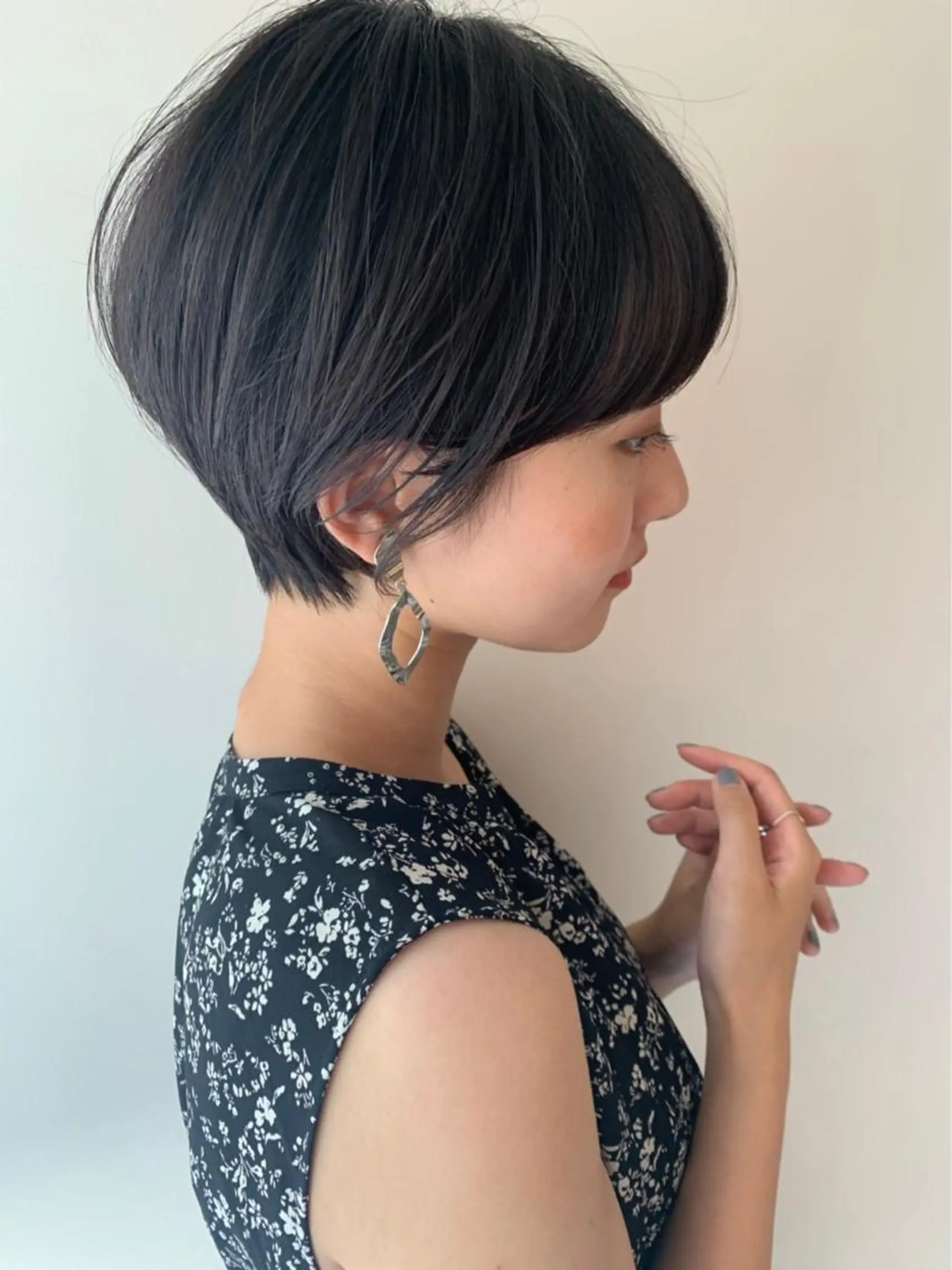 ショート レイヤー/韓国❣️ 髪質改善/e_kiのヘアスタイル