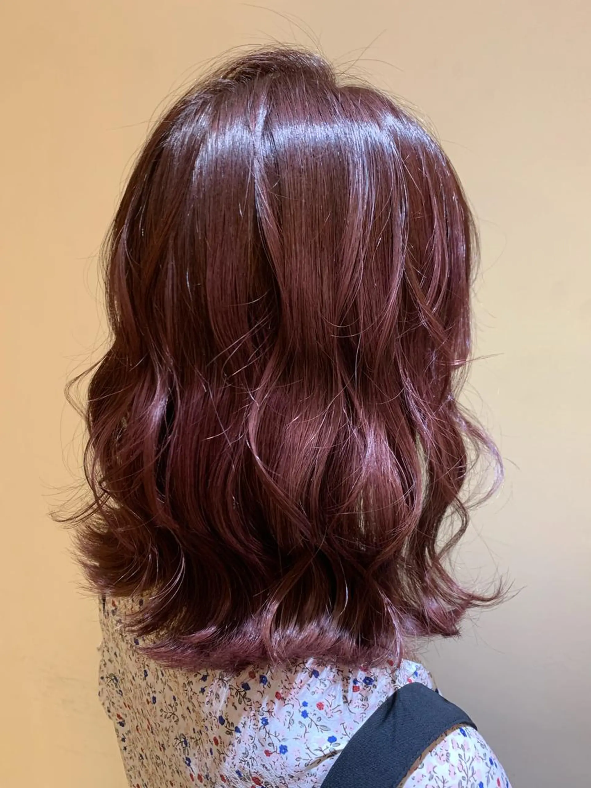 ミディアム カラー ヘアアレンジ ブリーチ カット ヘアカラー トリートメント 店長/ 加藤 流菜のヘアスタイル