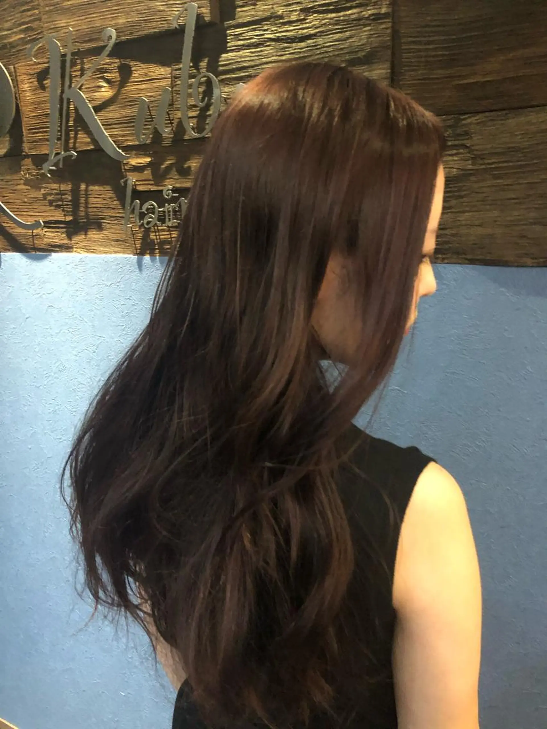 ロング 大内 郁のヘアスタイル