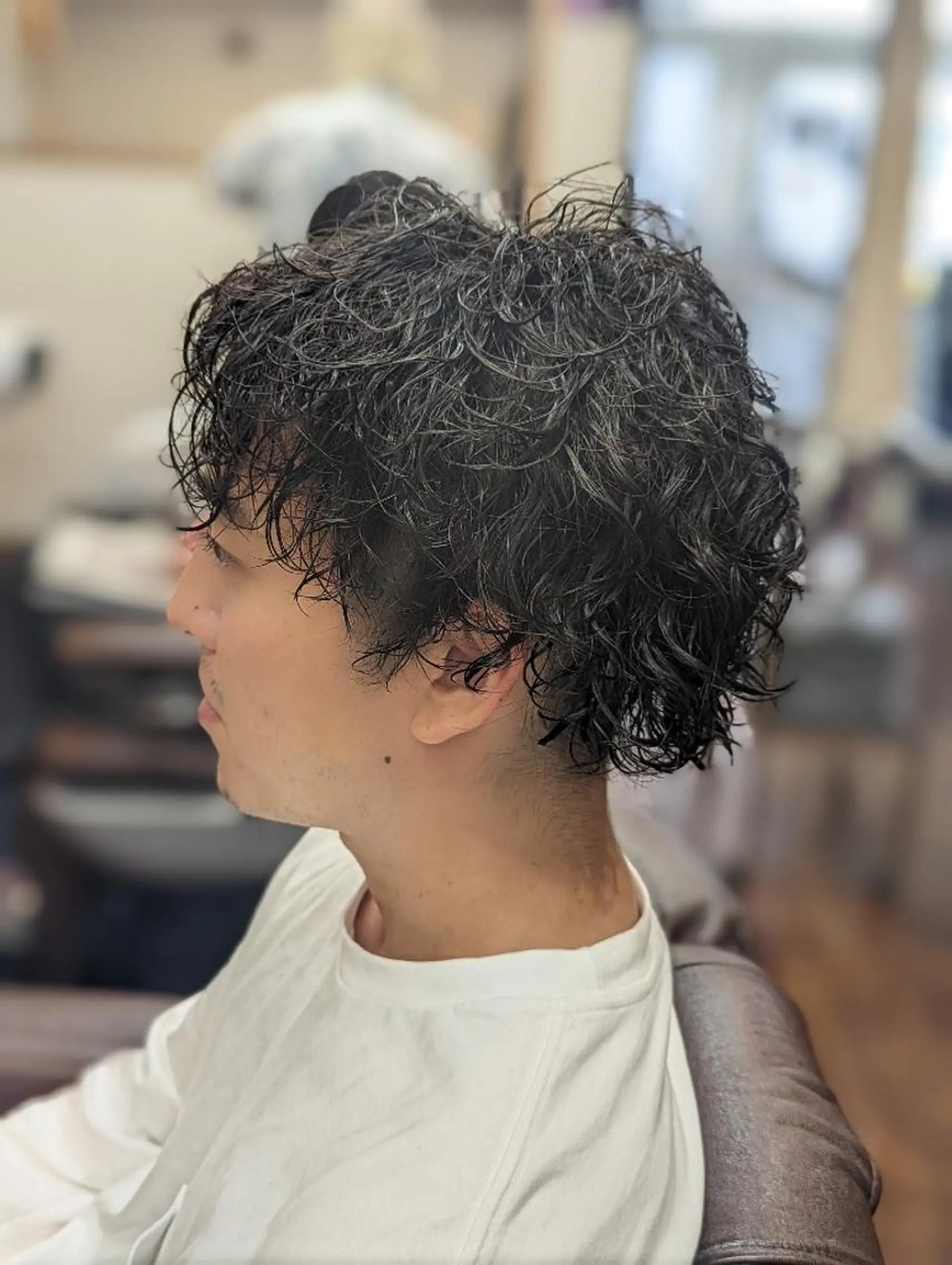 パーマ メンズ メンズパーマ ツイストスパイラルパーマ スパイラルパーマ scamp ★のヘアスタイル