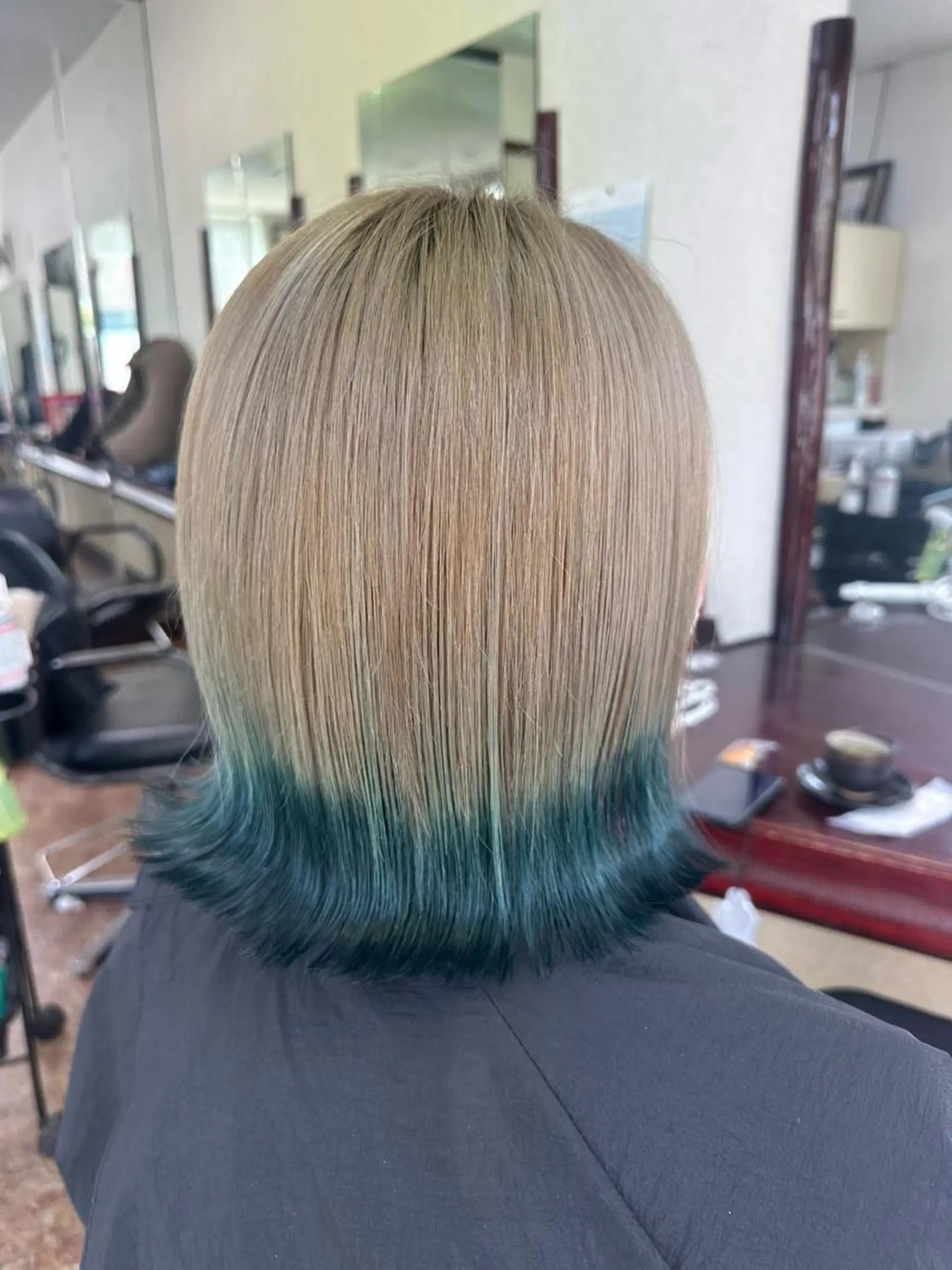 ミディアム カラー ベージュカラー 後藤 弓佳のヘアスタイル