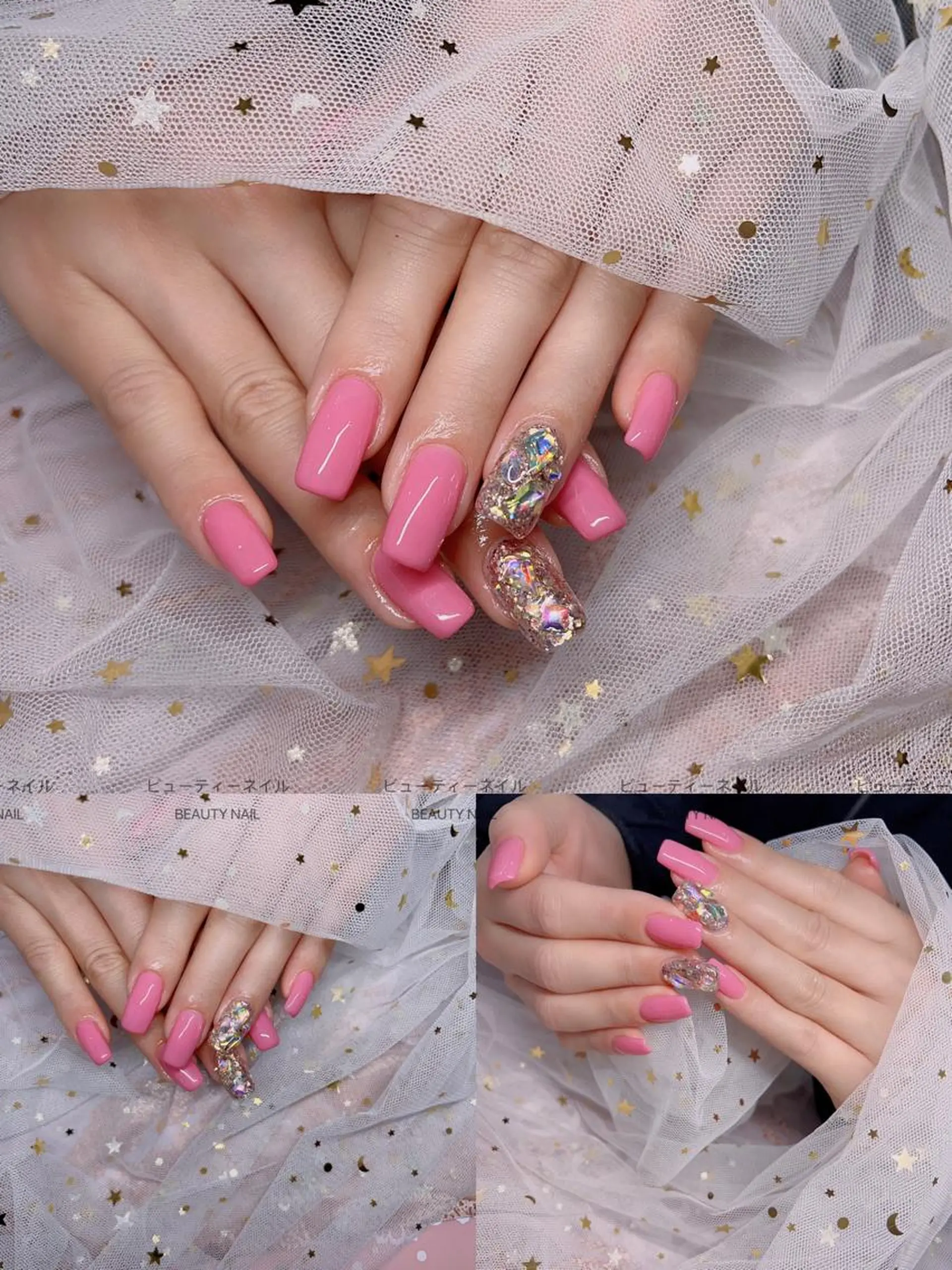 ネイル 長さ出し ジェルネイル Moonstone Salon所属・Moonstone Salonのネイルデザイン