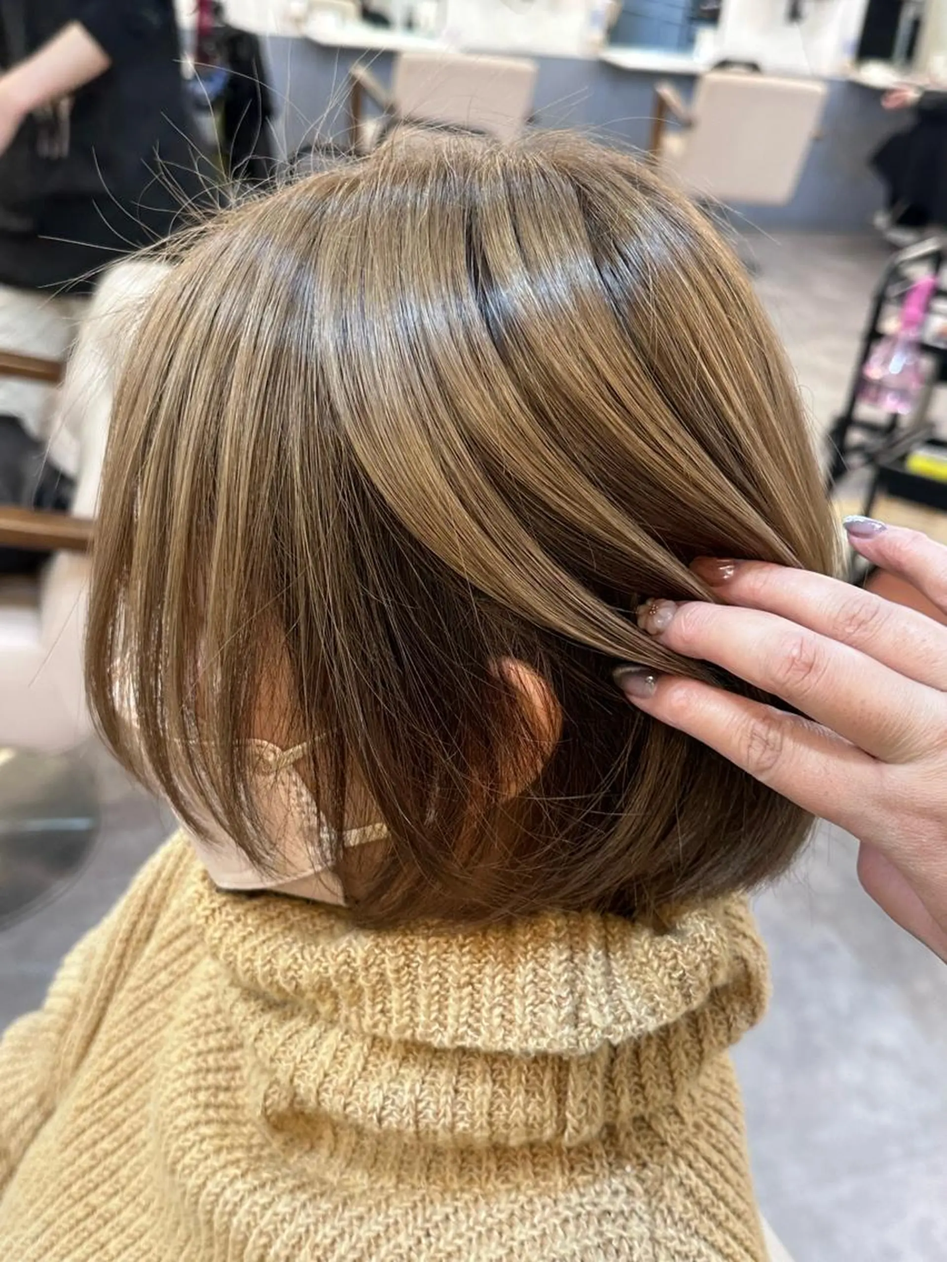 ショート ヘアカラー 🩵透明感/高発色 /難波/北原佑記🌸のヘアスタイル