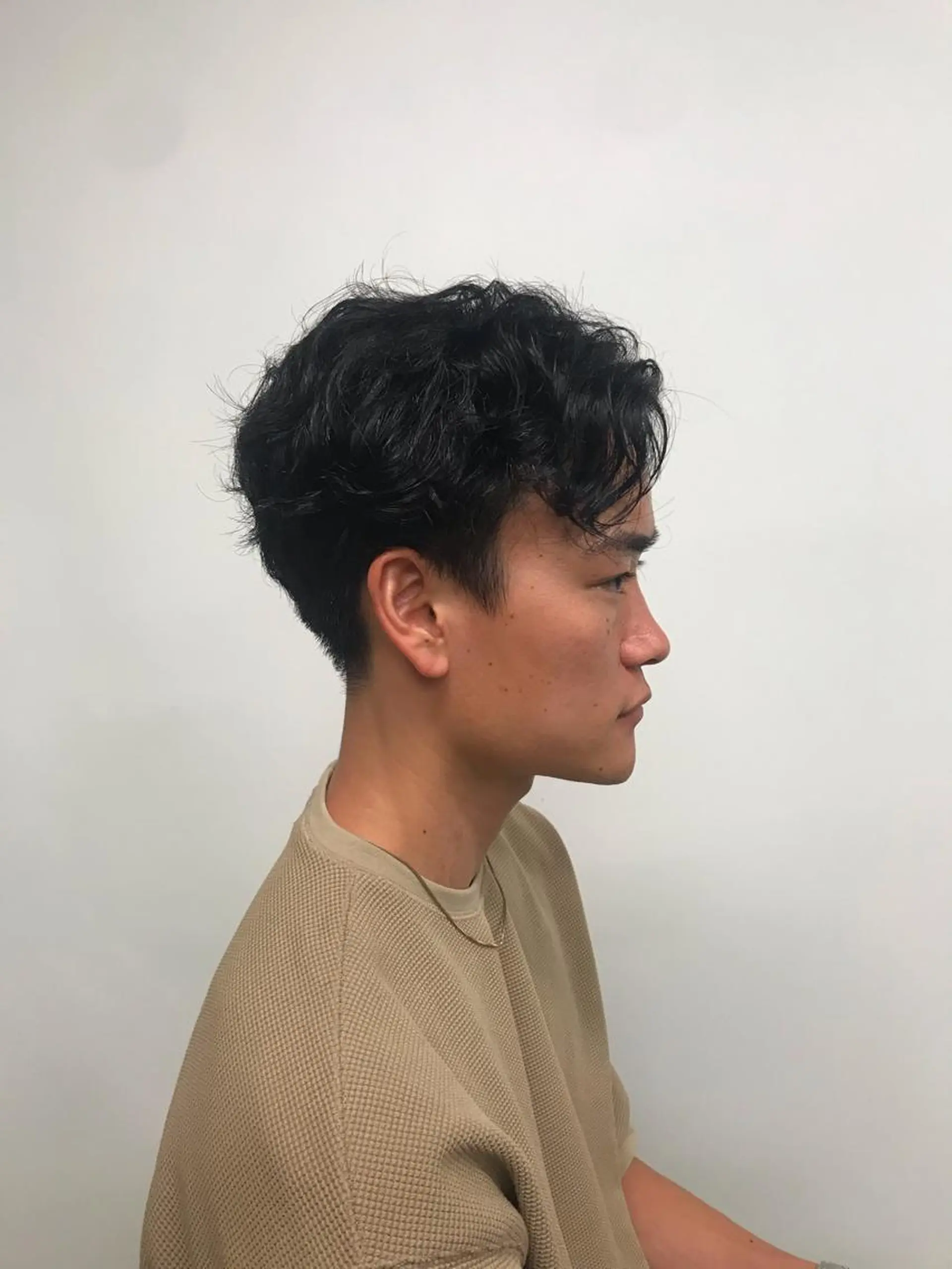 ショート パーマ メンズ les baladins du miroir所属・🍃YURI 🍃のヘアスタイル