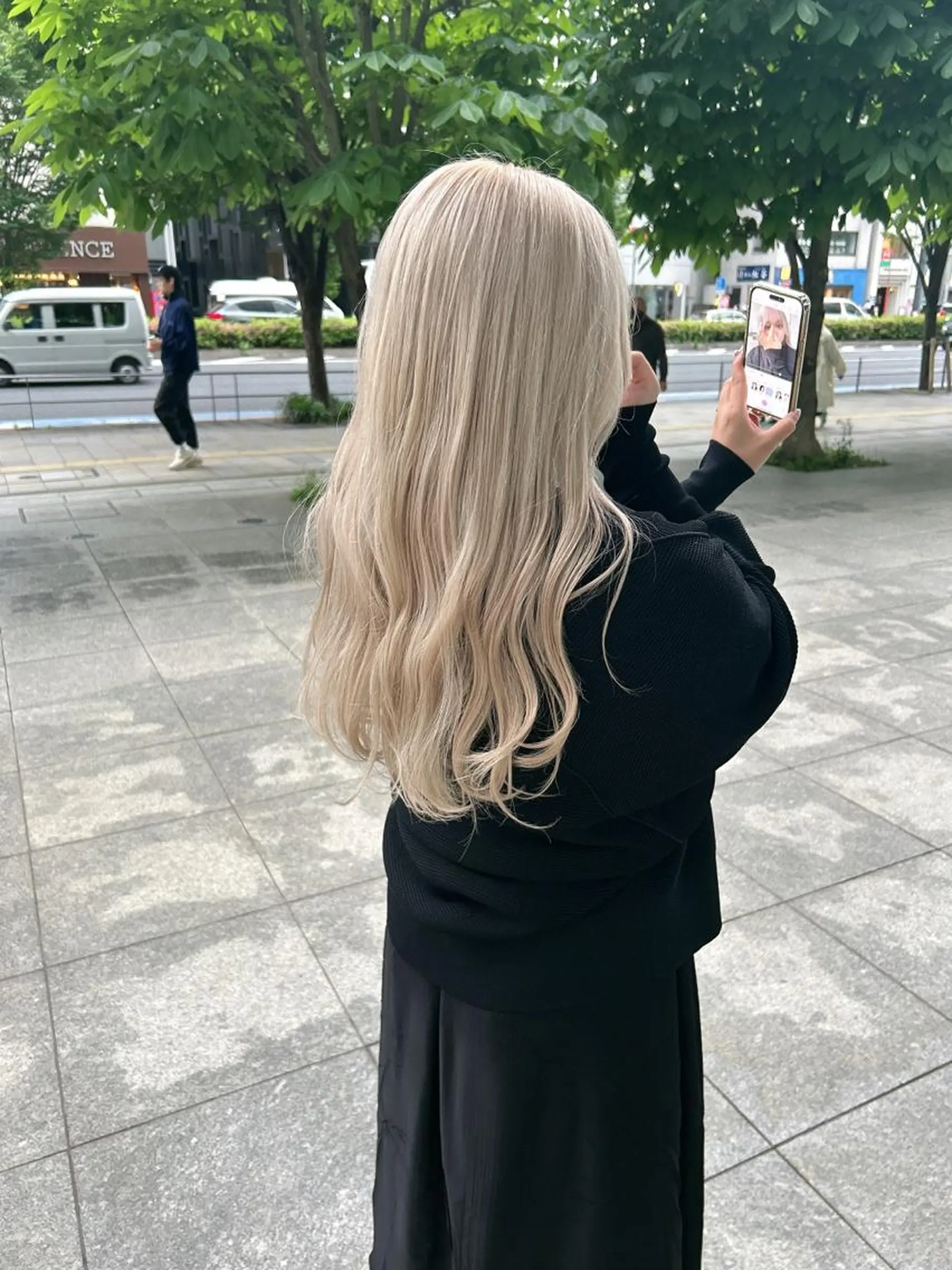 ロング カラー カット ヘアカラー 【代表】 たき〜のヘアスタイル