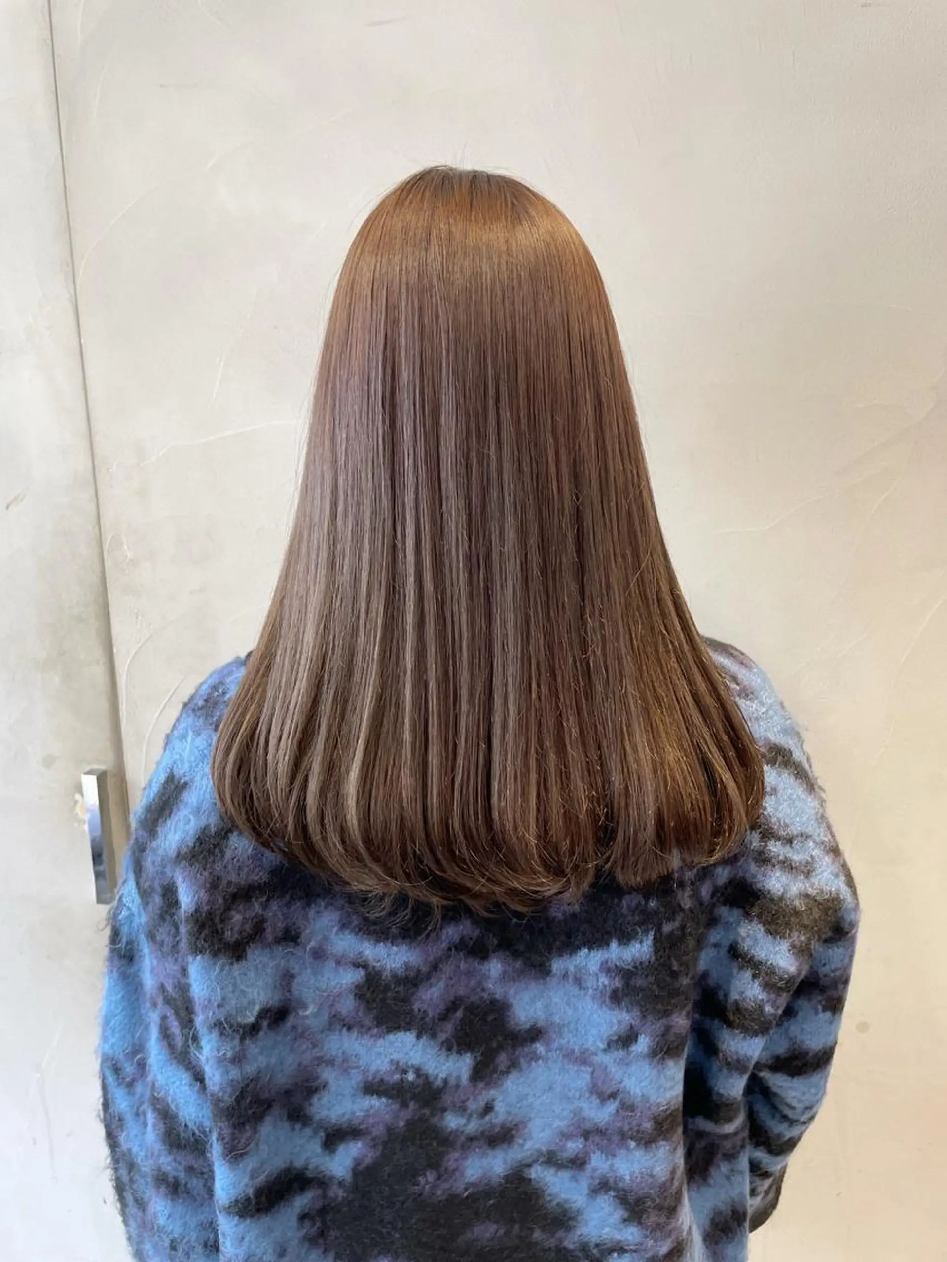 ミディアム カラー ヘアアレンジ 艶髪/レイヤーカット 🐣misakiのヘアスタイル