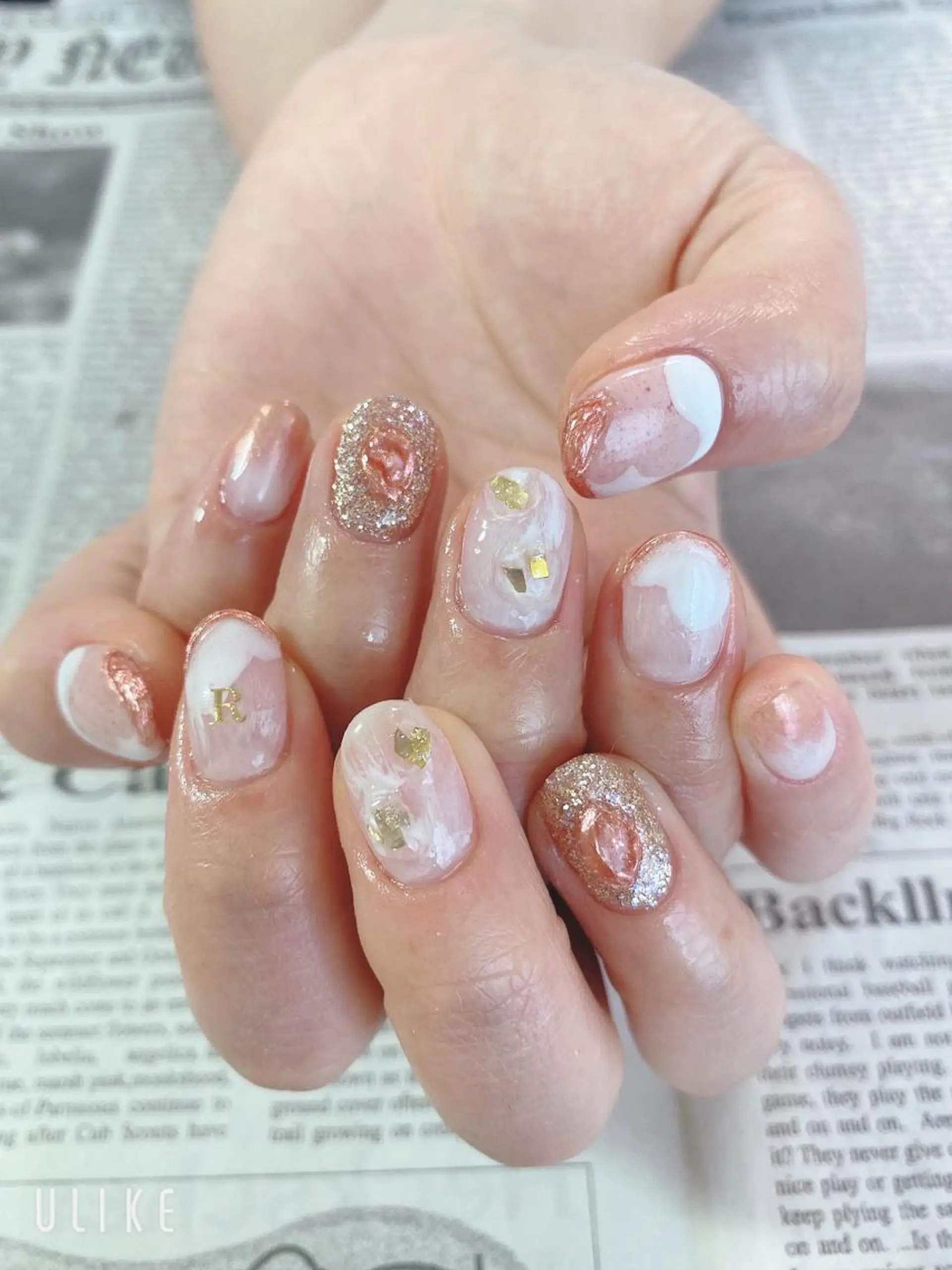 ネイル ハンドネイル ハンドケア 森山 舞のネイルデザイン