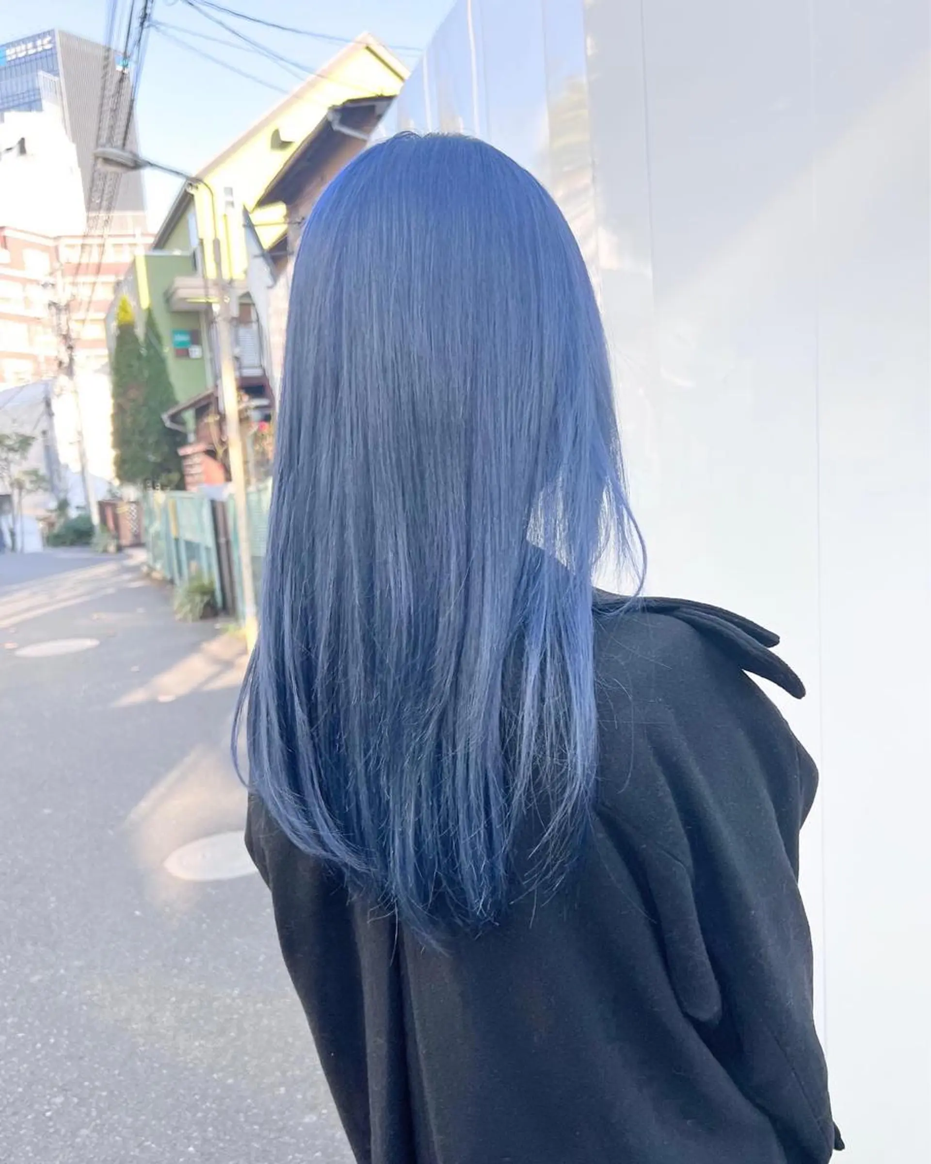 セミロング カラー THESALONS所属・🤍ブリーチカラー /寄田龍樹🤍のヘアスタイル