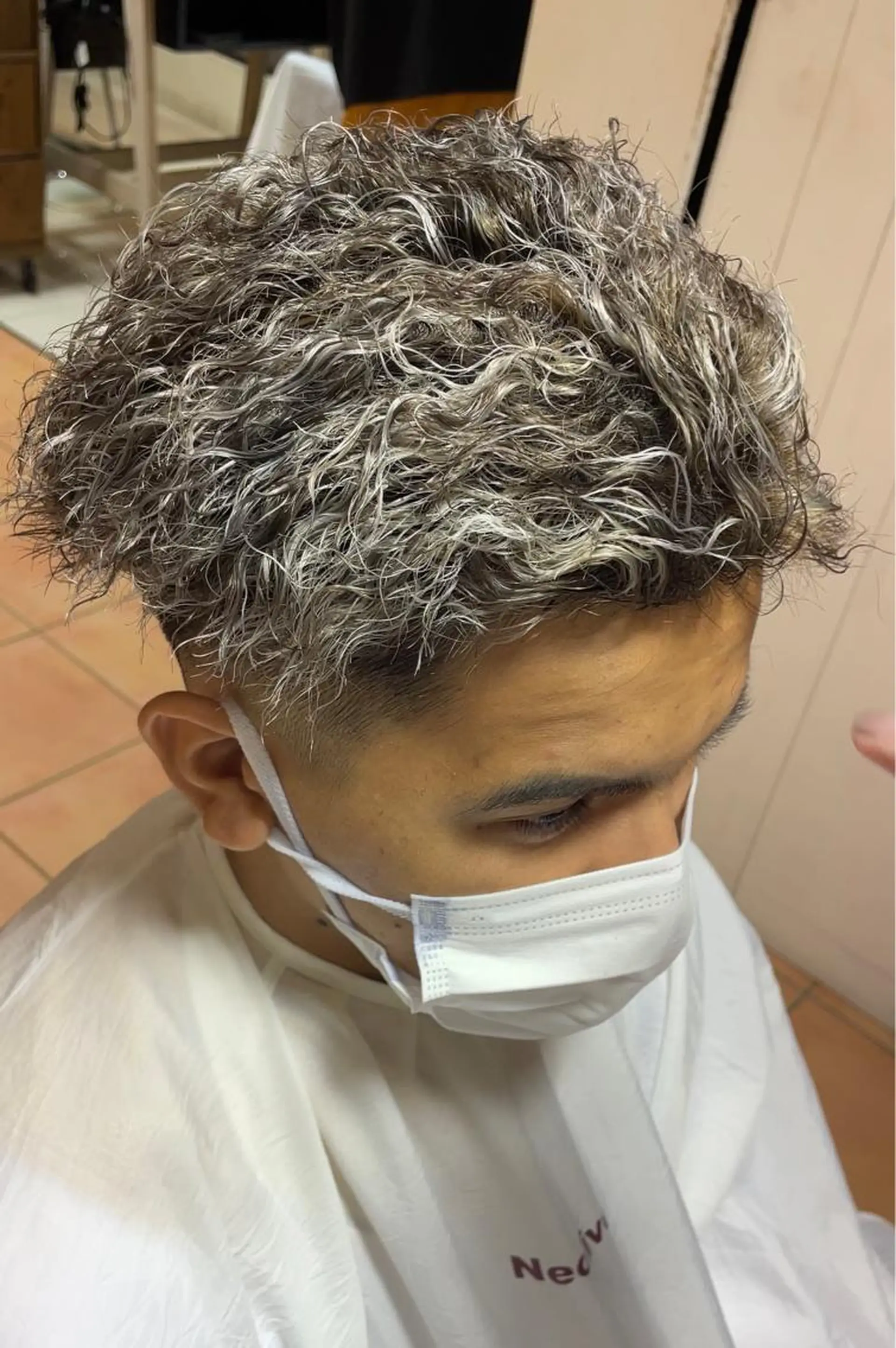 ショート パーマ メンズ 辻堂メンズ特化 YU-YAのヘアスタイル