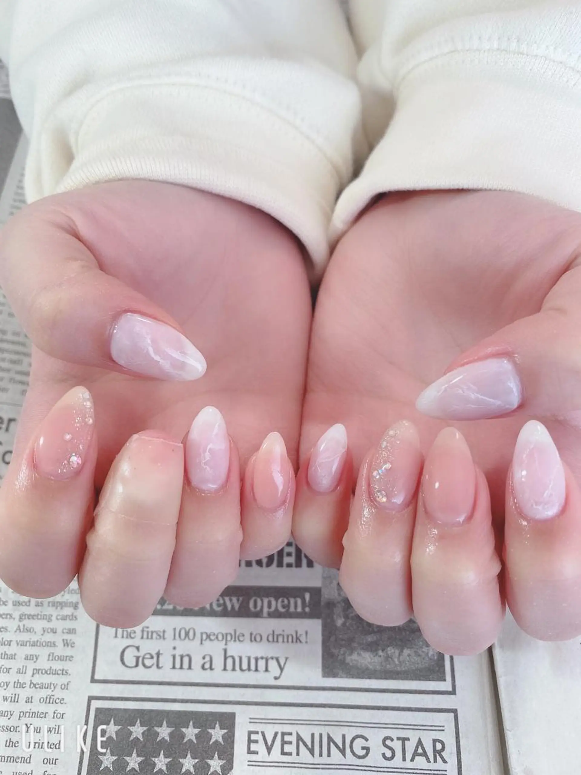 ネイル ハンドネイル ハンドケア 森山 舞のネイルデザイン