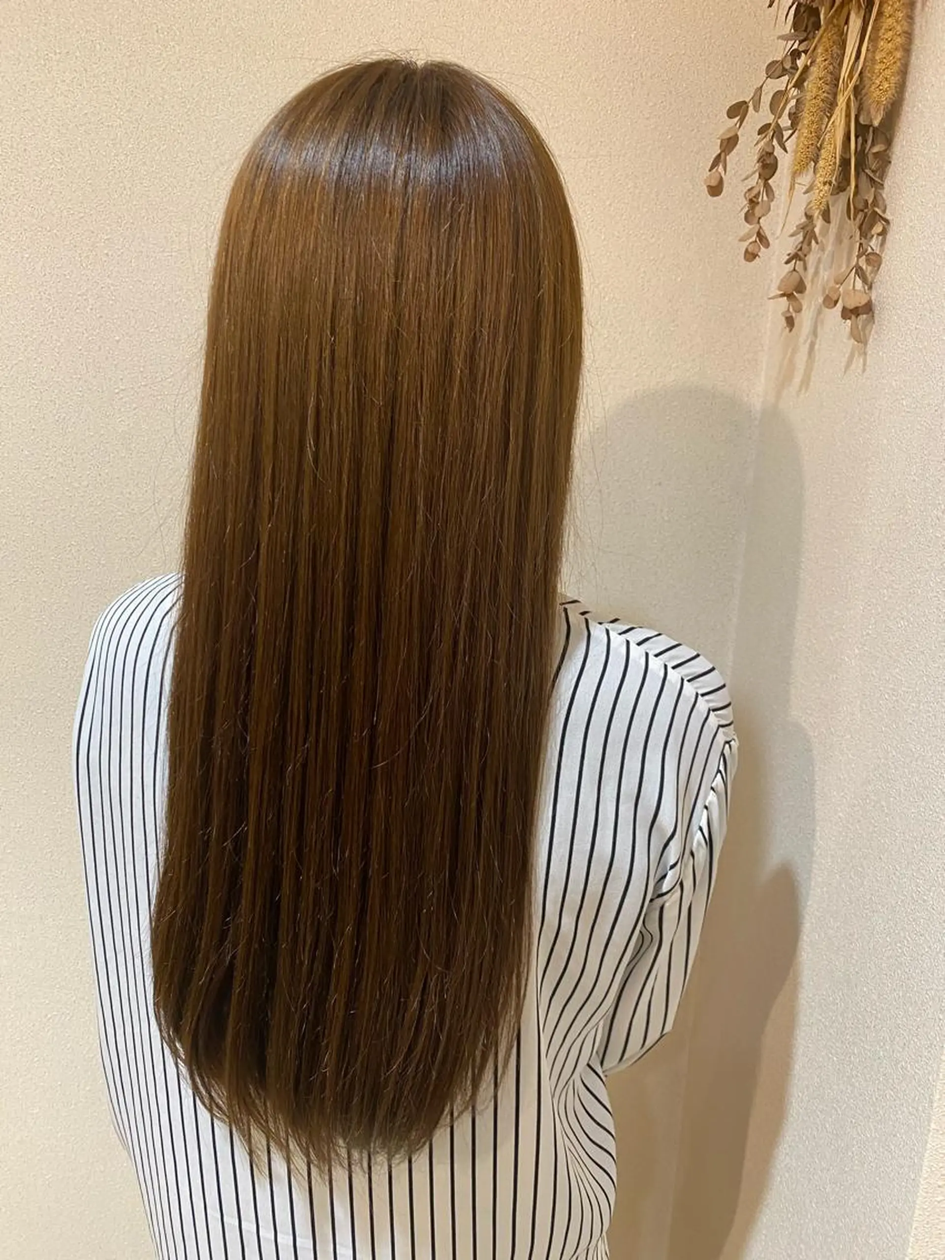 ロング カラー 丸山 明日香のヘアスタイル