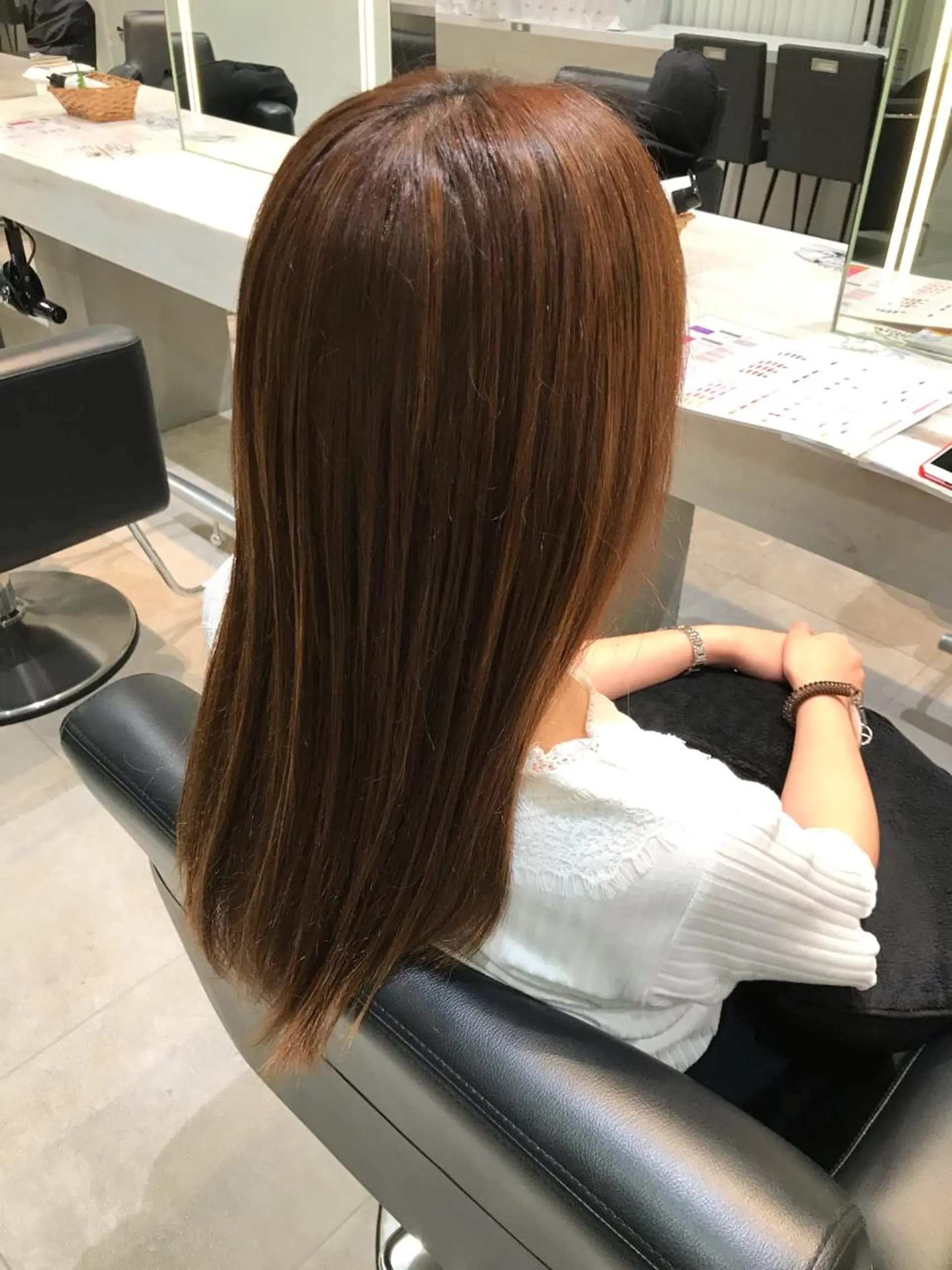 ロング 🫧透明感カラー/ ボブ/小笠原🪽のヘアスタイル