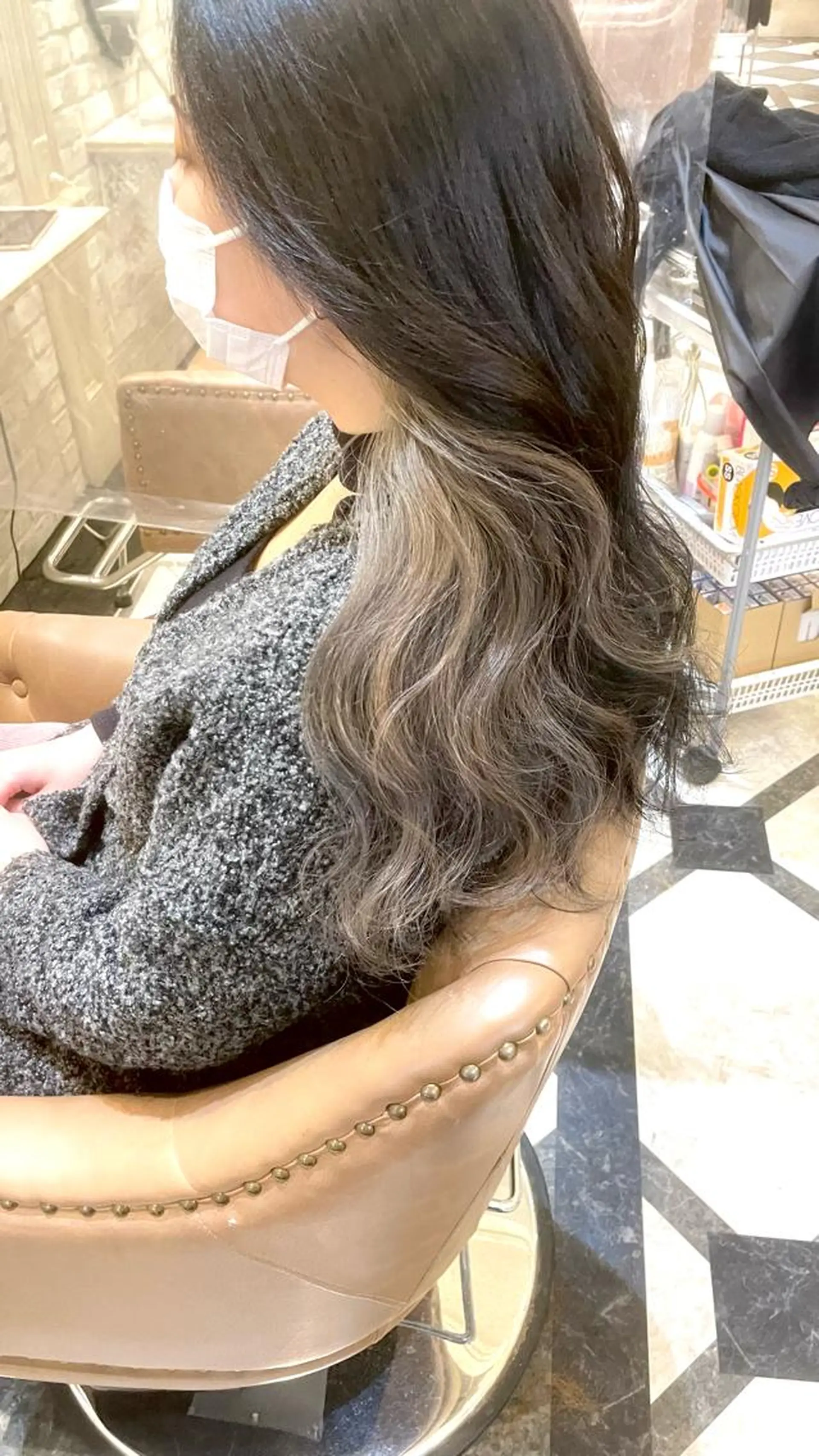 ロング カラー Blanche by artina川崎店所属・ゆう🫧 透明感/ハイトーンのヘアスタイル