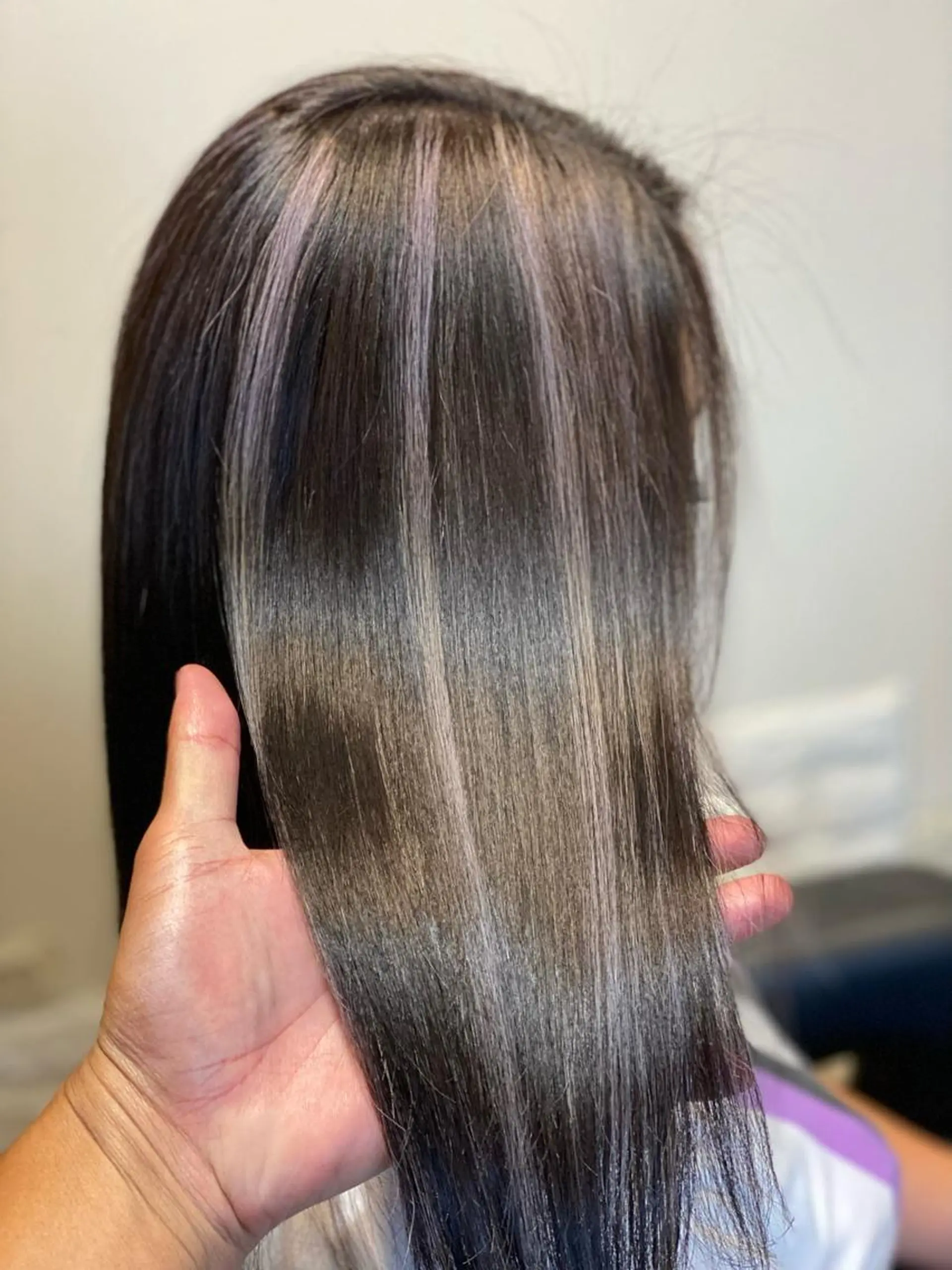 ロング カラー 関口 友行のヘアスタイル