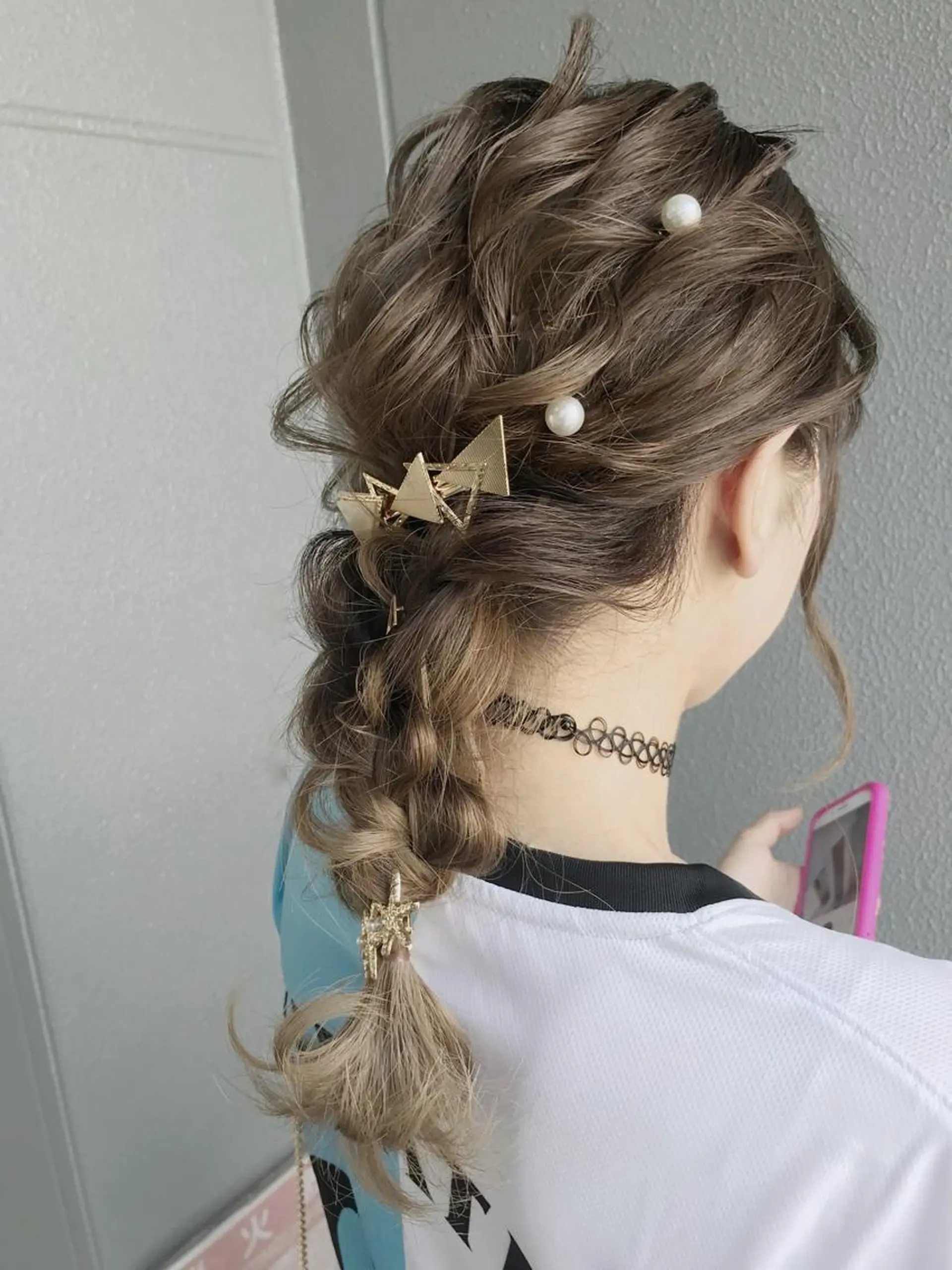 ロング ヘアアレンジ 佐藤 ナルトのヘアスタイル