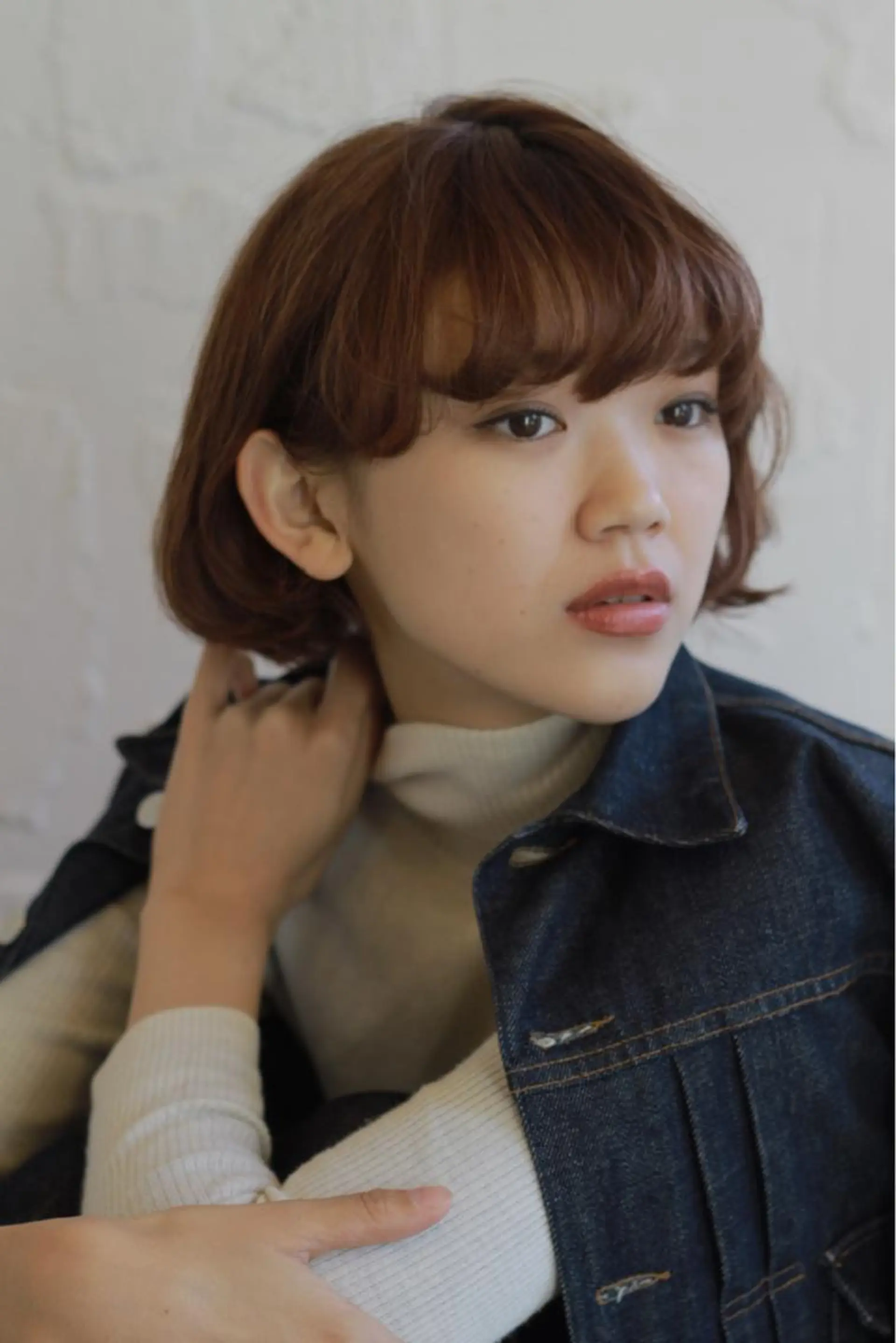 ショート カラー ベージュカラー ブリーチ ピンクカラー ピンクベージュ ボブ yoyo所属・ショートカット🍃 髪質改善✨岡元瑞貴のヘアスタイル