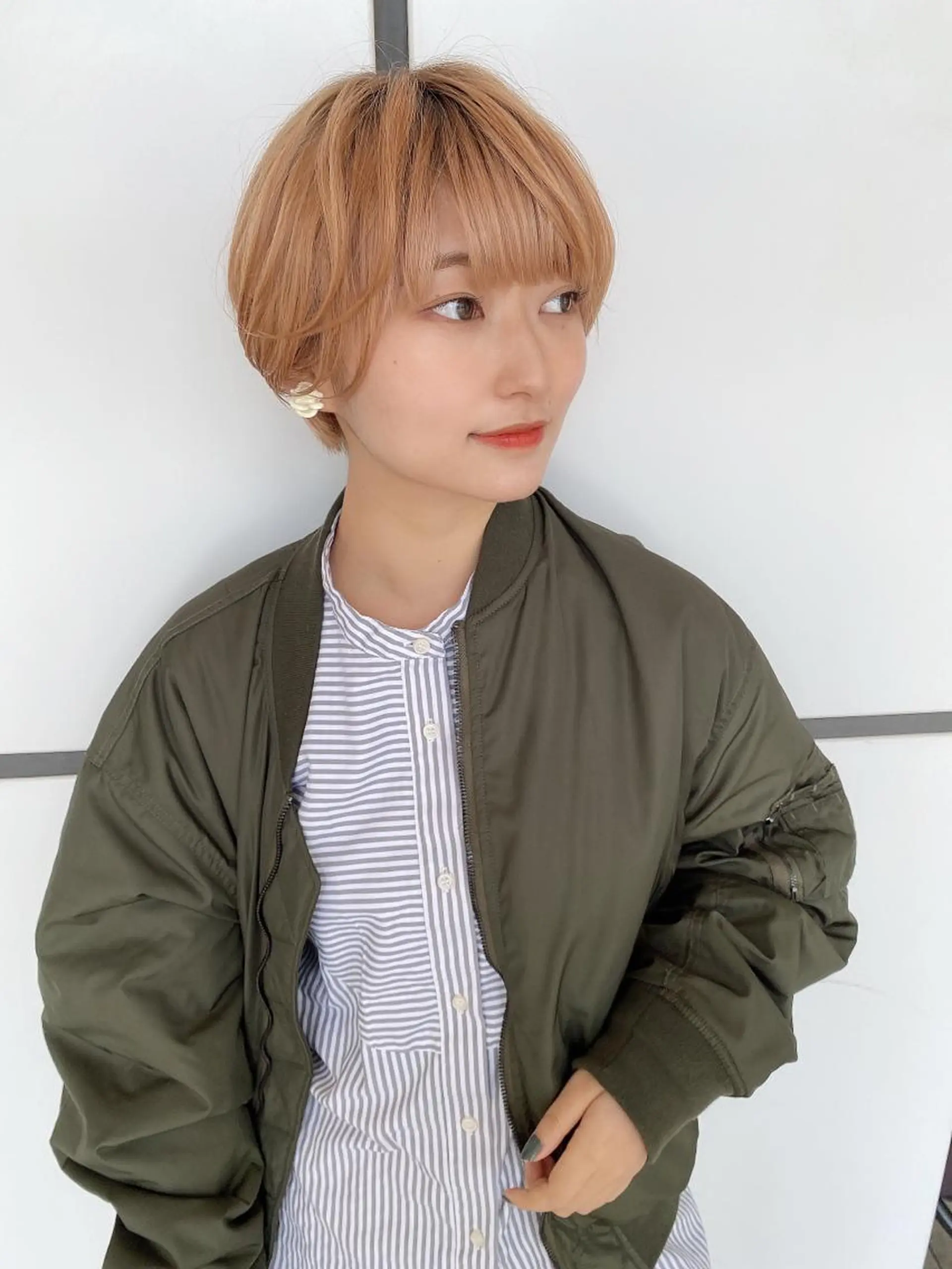 ショート カラー 女性が憧れる ショート/角田愛和のヘアスタイル