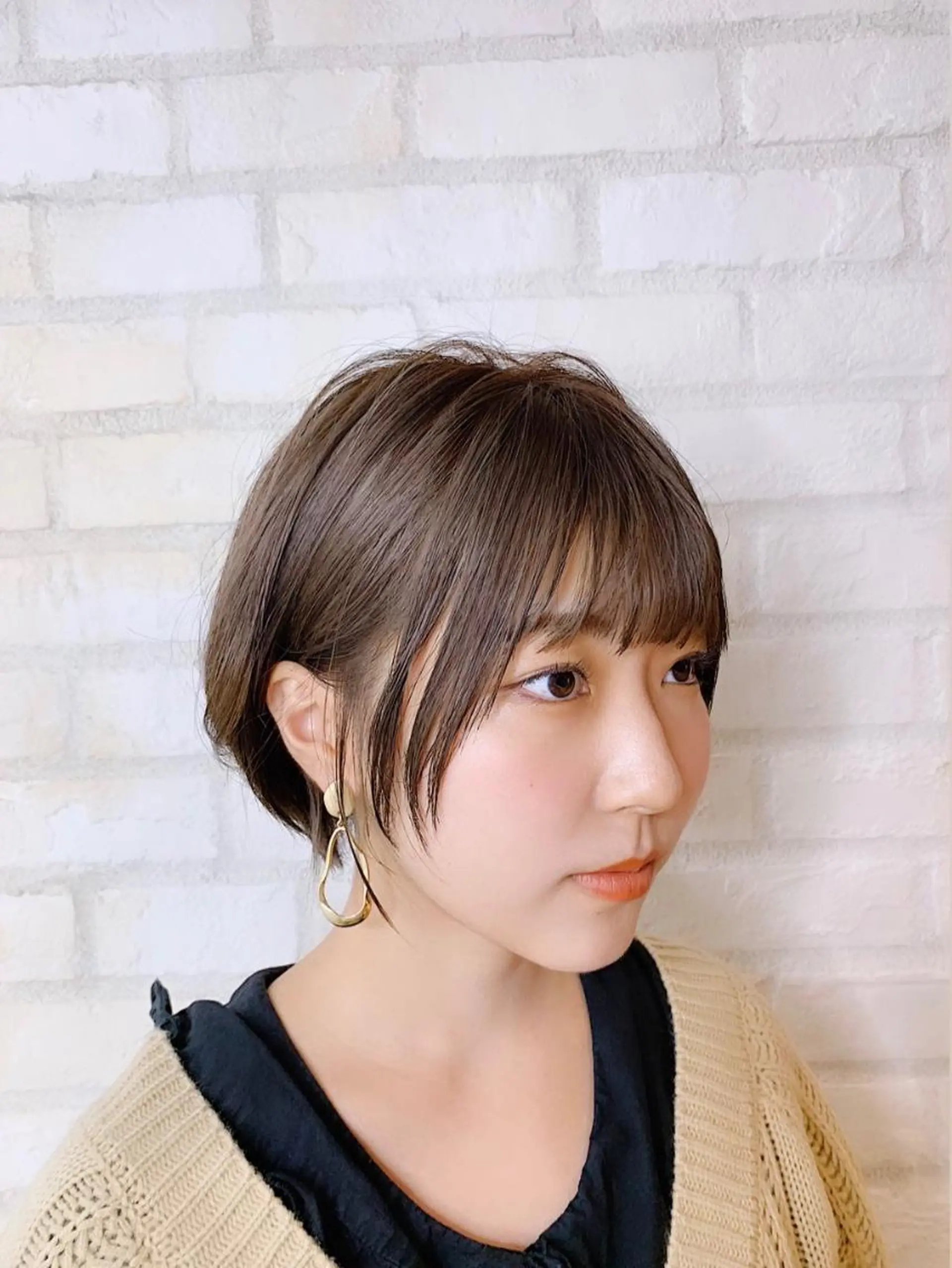 ショート カット ヘアカラー トリートメント 🍋似合わせ✖️ ｼｮｰﾄﾍｱ🍋早田のヘアスタイル