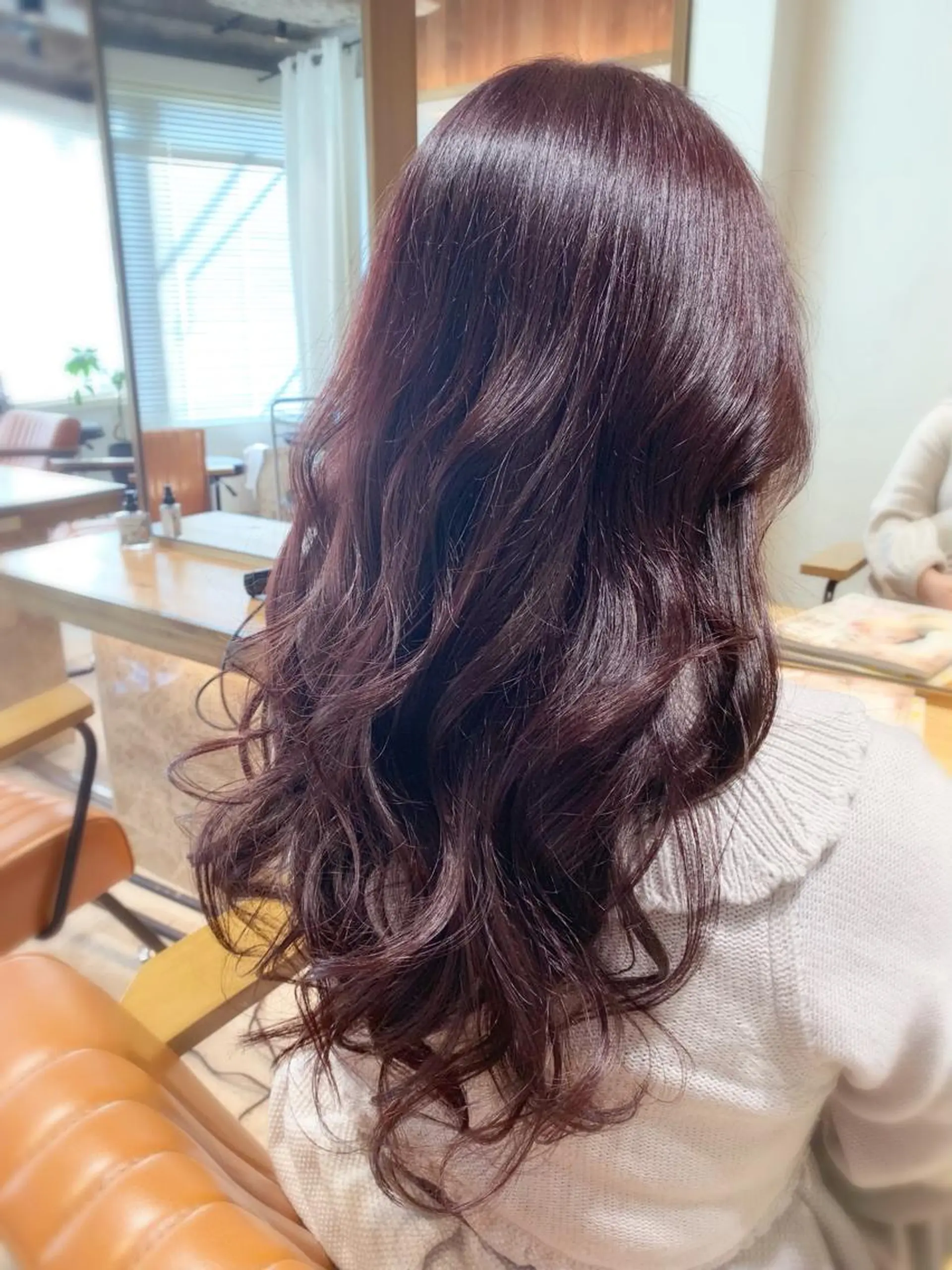 ロング カット ヘアカラー トリートメント ヘアセット 坂本 なつきのヘアスタイル