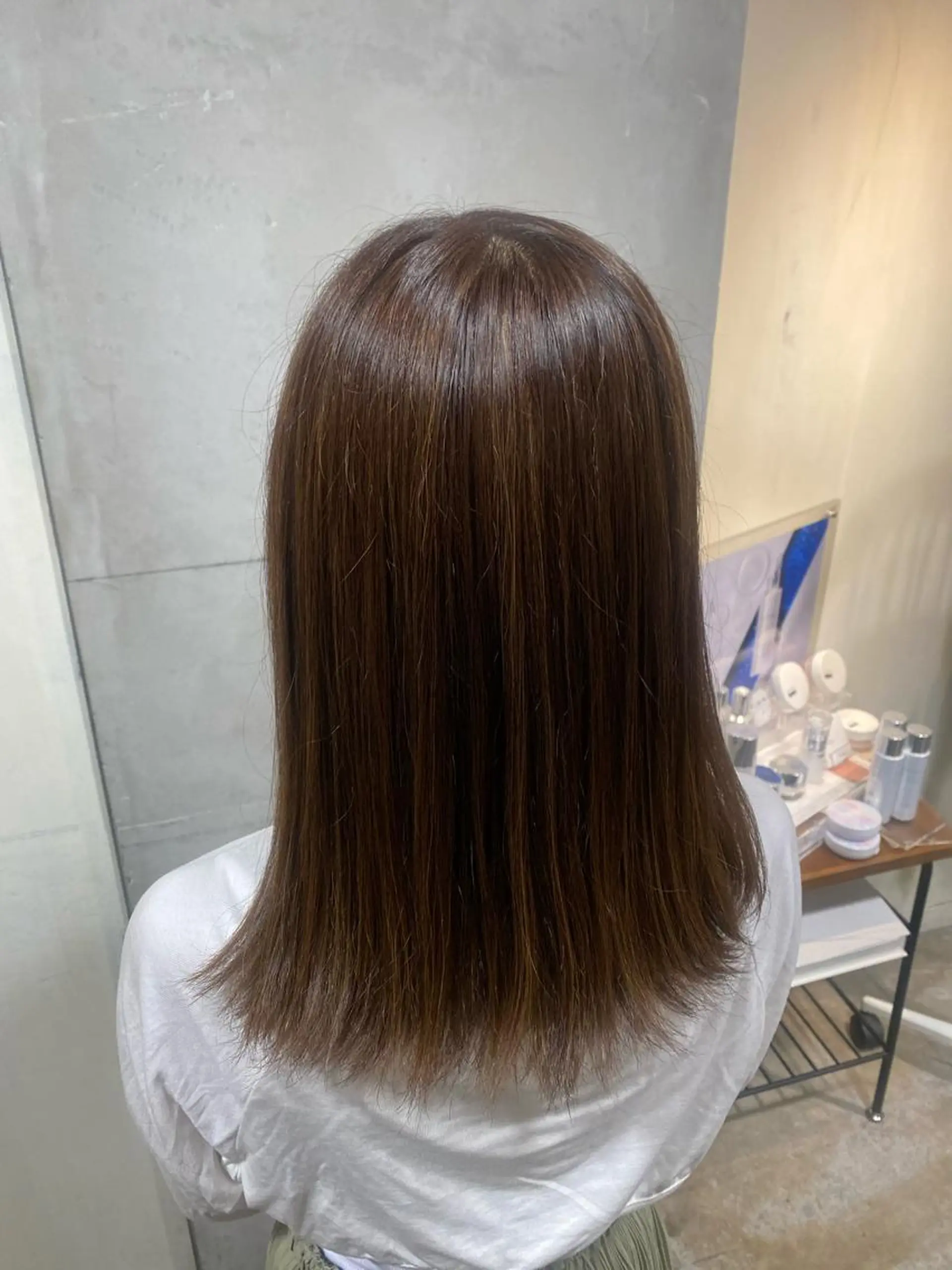 ミディアム ゆい .🎀のヘアスタイル