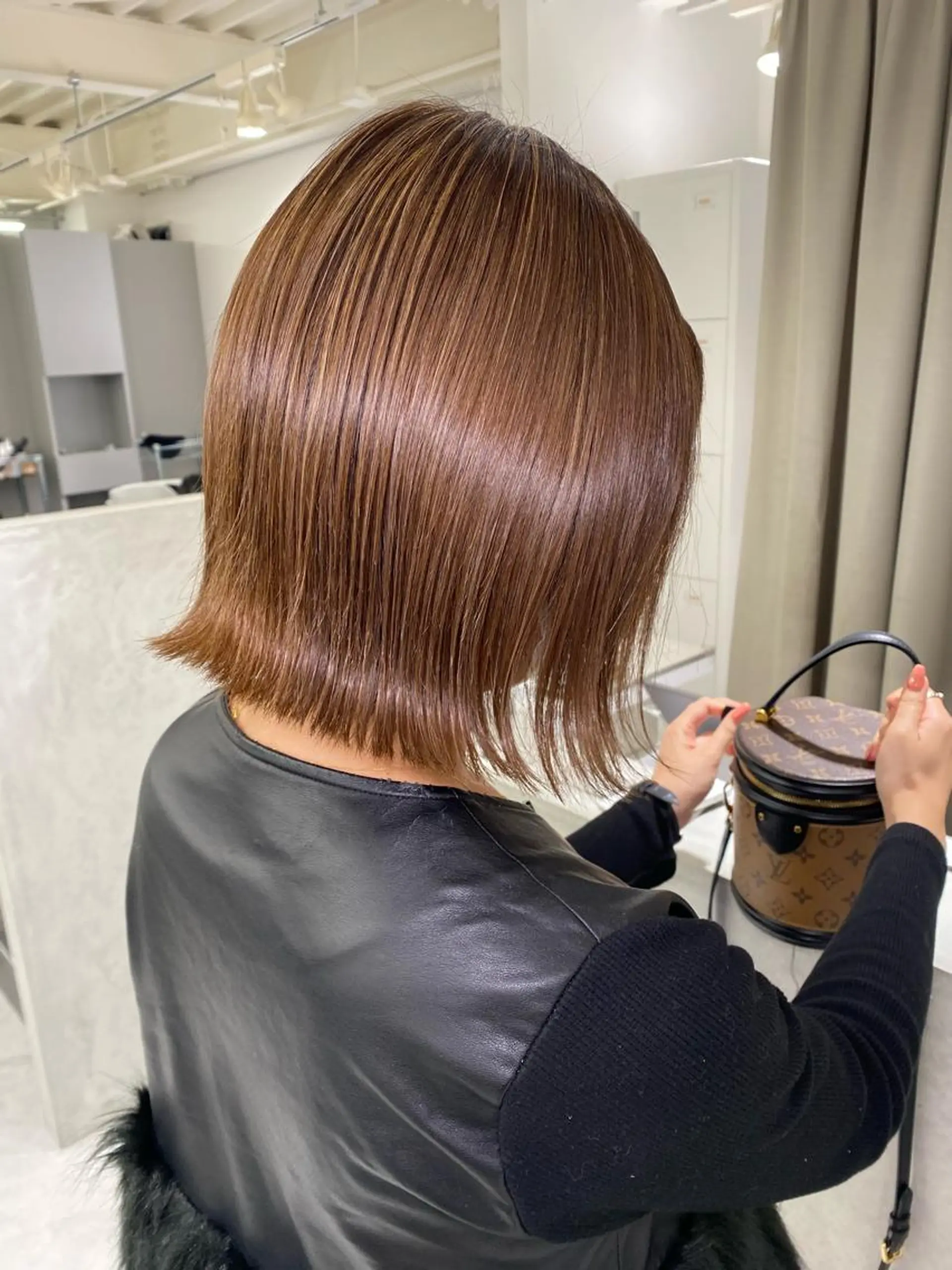 カラー ハイライトカラー ヘアカラー kumon ayu ブリーチ/ハイトーンのヘアスタイル