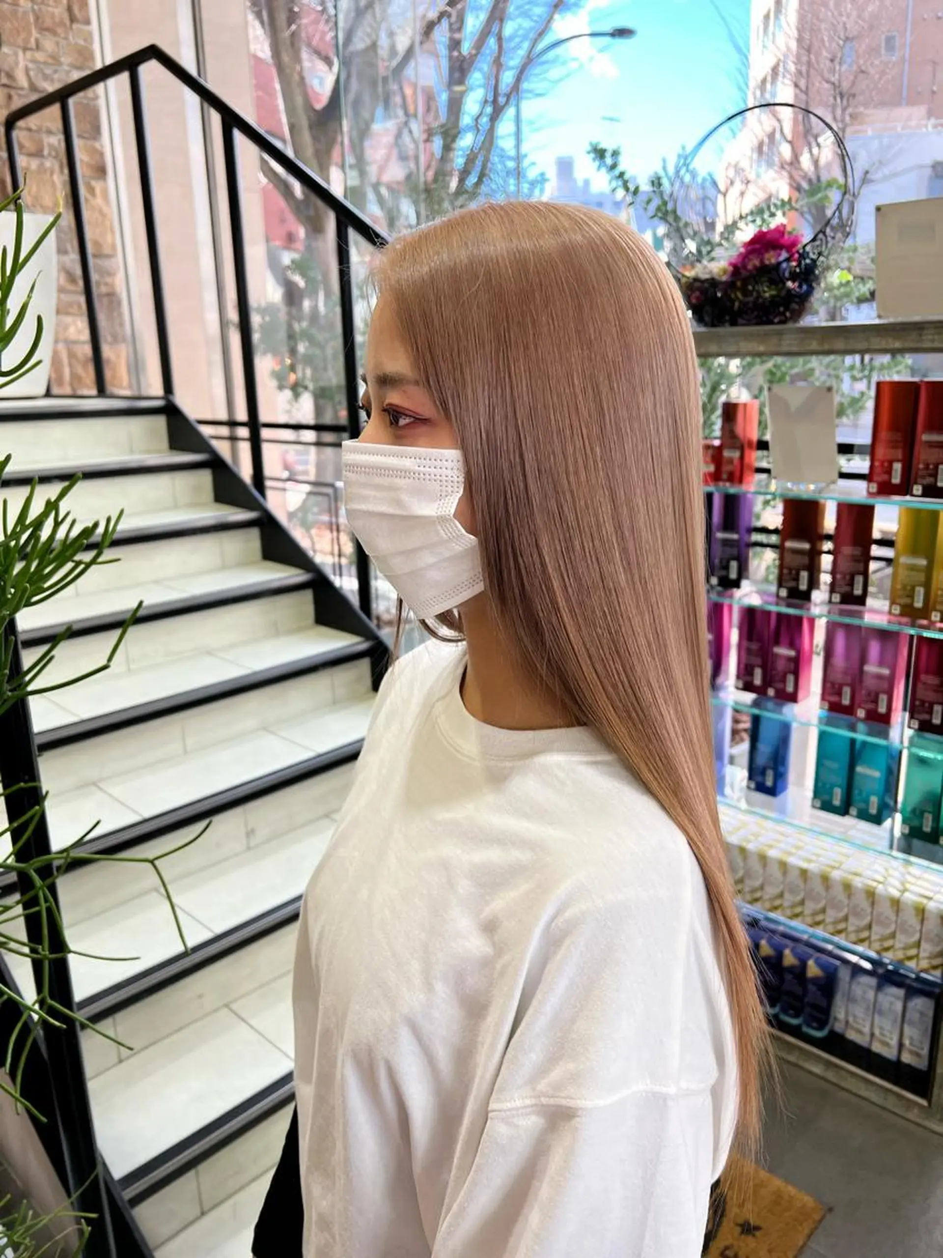 ロング カラー 韓国🩶Y2Kネイル 💫くれはのネイルデザイン