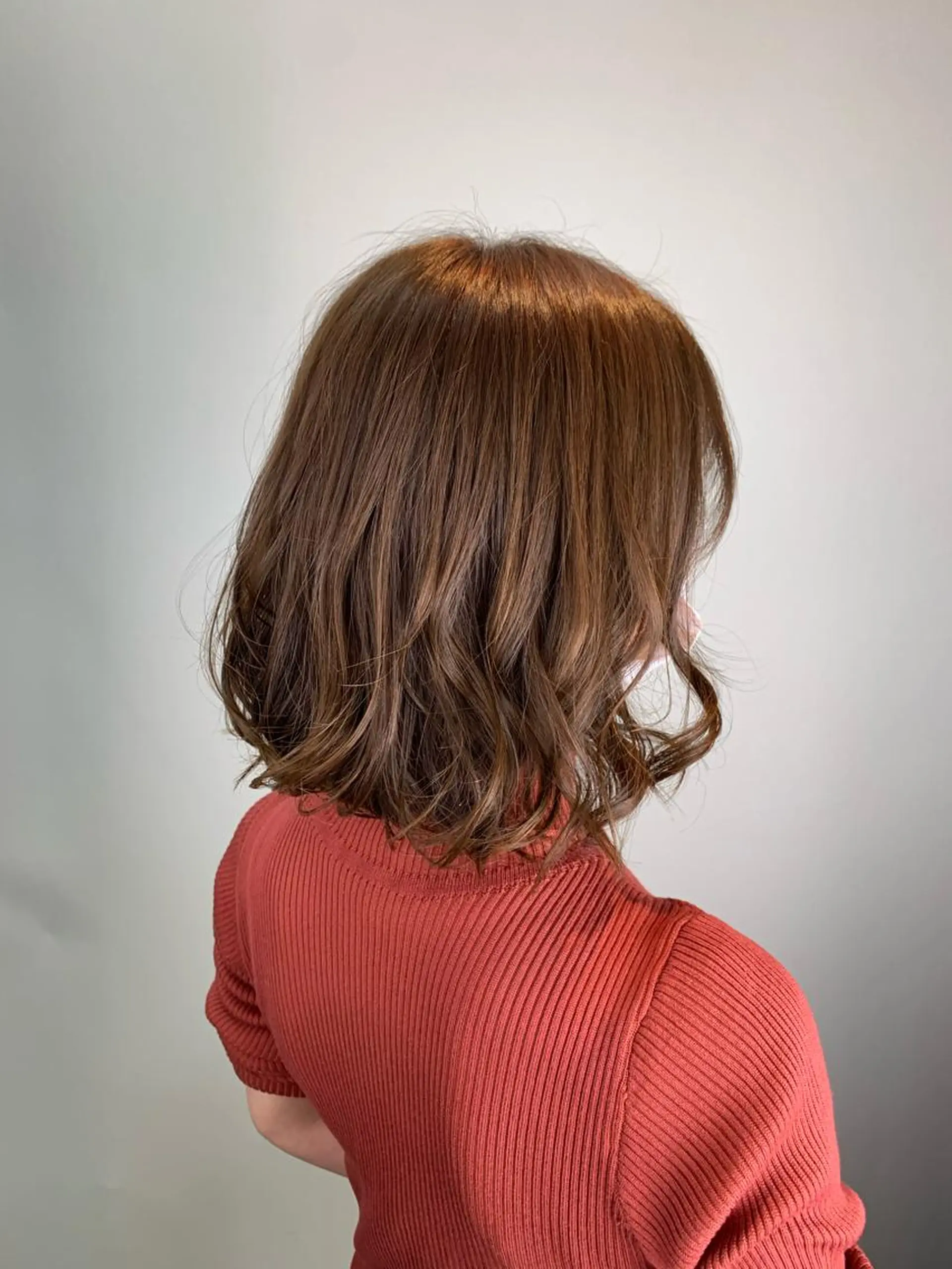 ミディアム カラー カット トリートメント 🤍🐰韓国ヘア/ レイヤー🤍菅原麻里のヘアスタイル