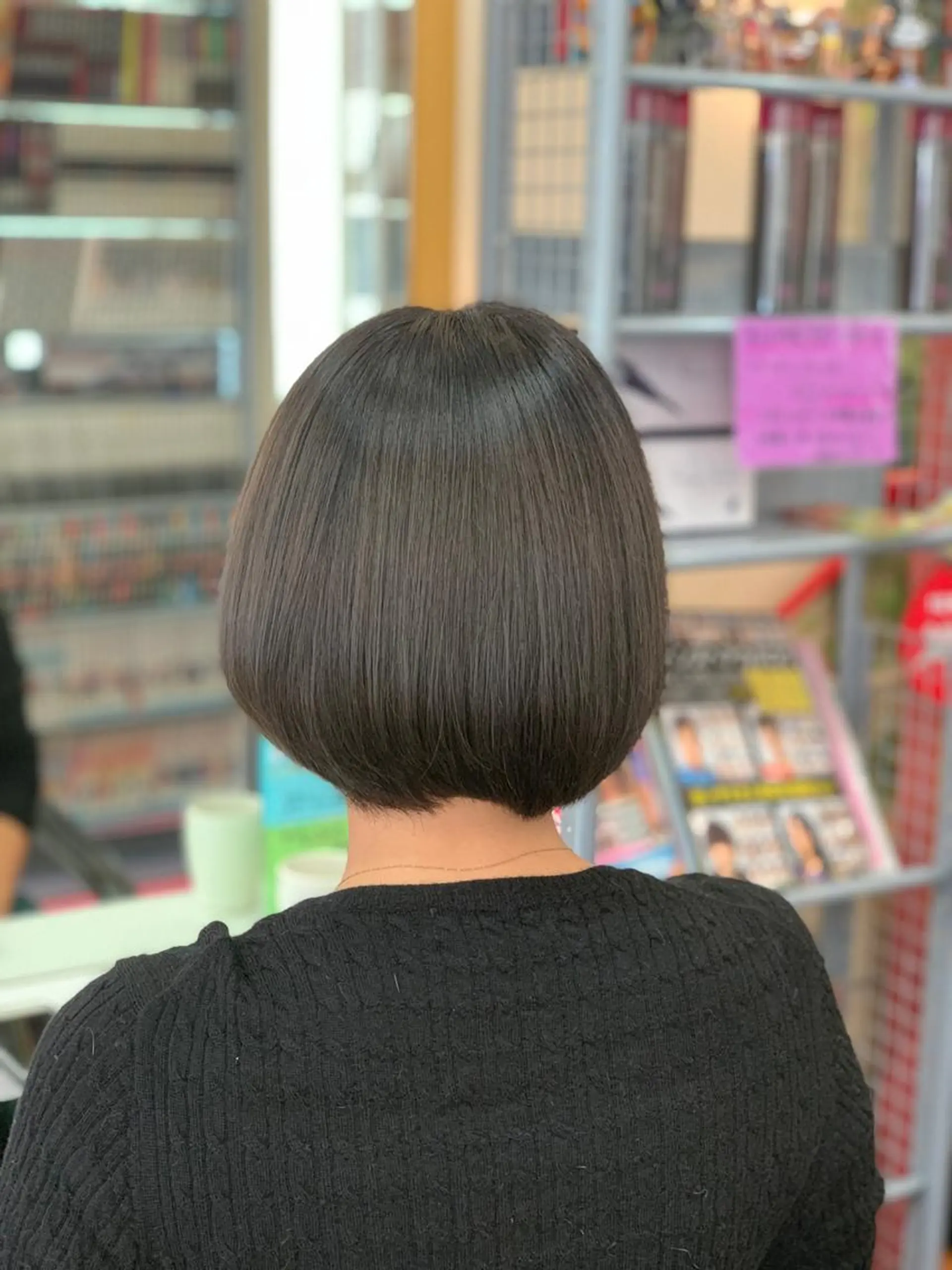 ミディアム カラー ヘアカラー トリートメント たけい ゆうきのヘアスタイル