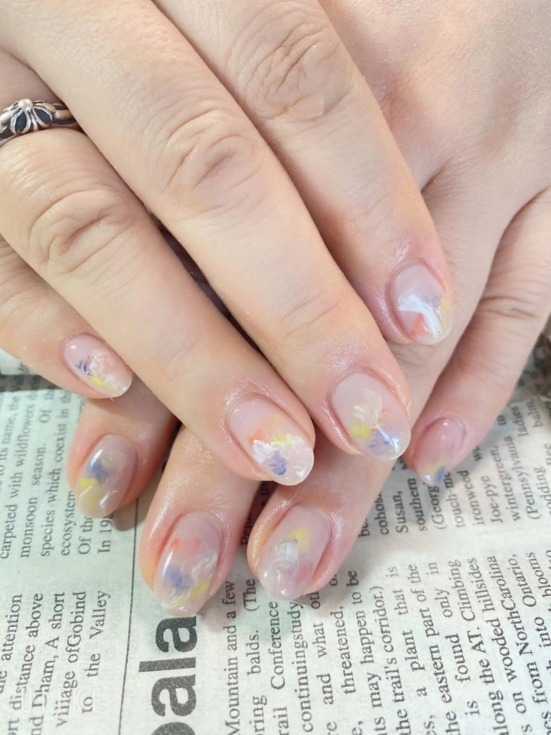 ネイル ハンドネイル ハンドケア 森山 舞のネイルデザイン