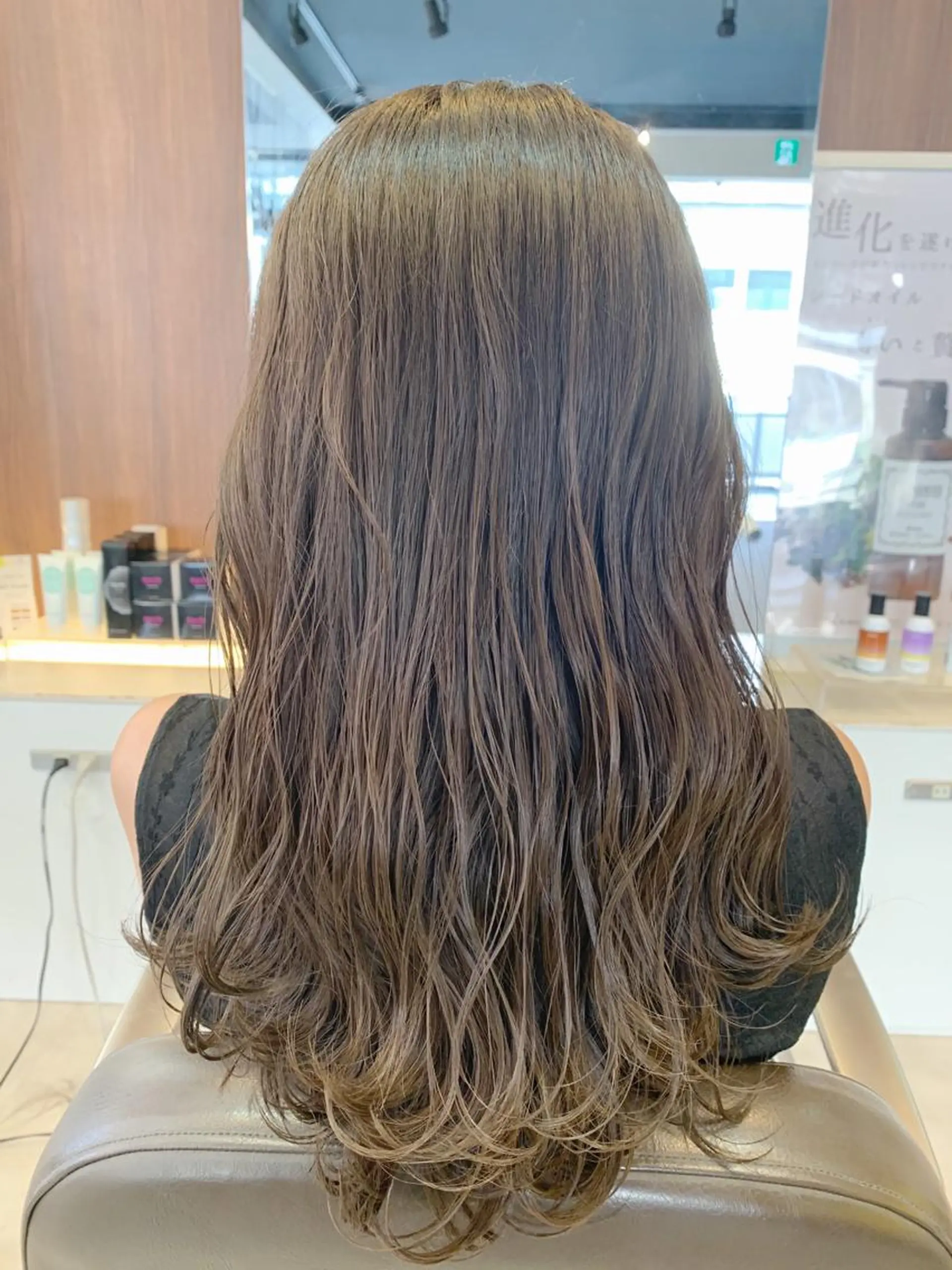 セミロング メンズパーマ/難波/ 心斎橋　室園亮佑のヘアスタイル