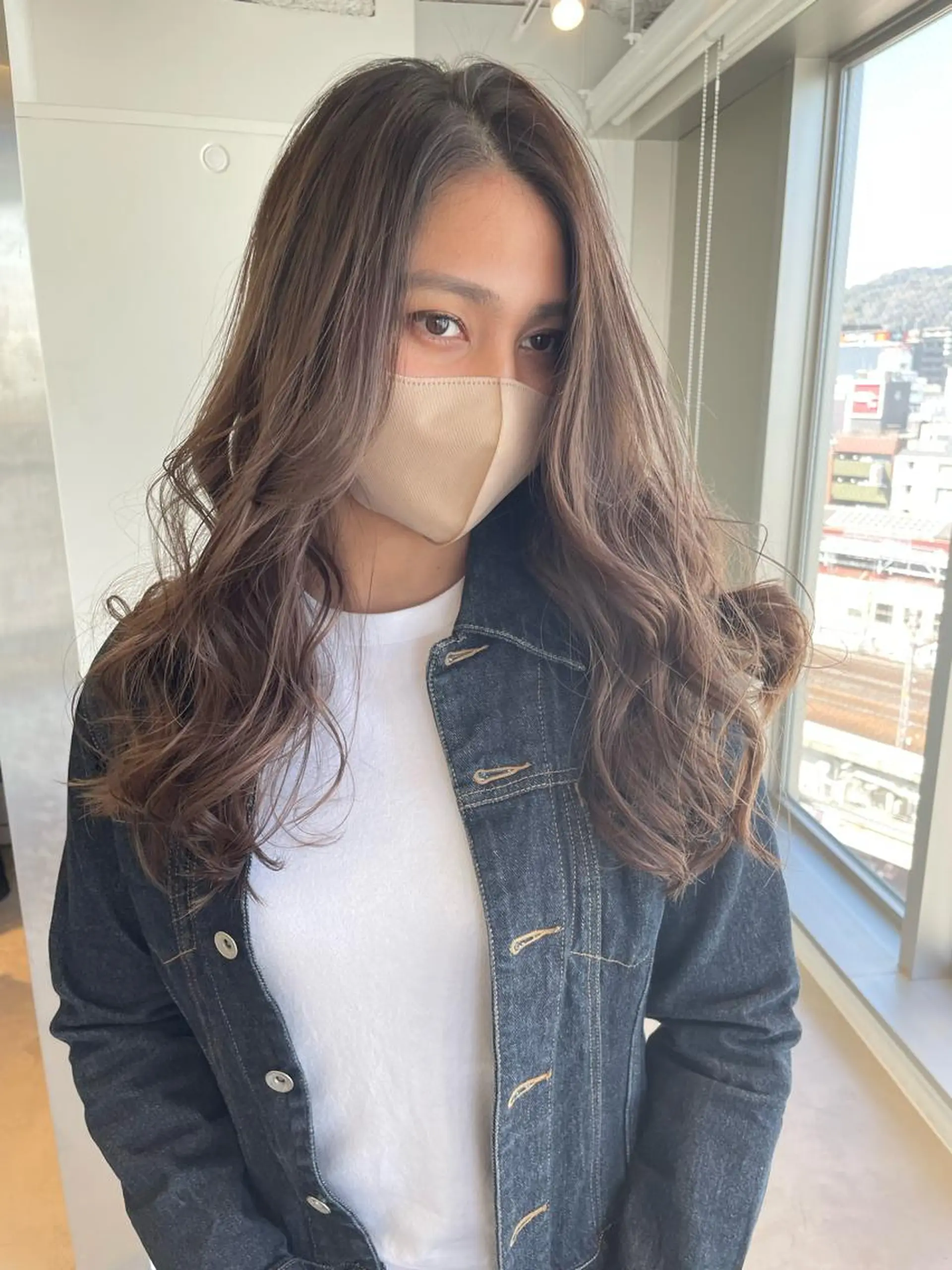 ロング カラー ヘアアレンジ バレイヤージュ レイヤーカット ヘアカラー トリートメント 🎗秋山勇 /三宮指名No.1のヘアスタイル