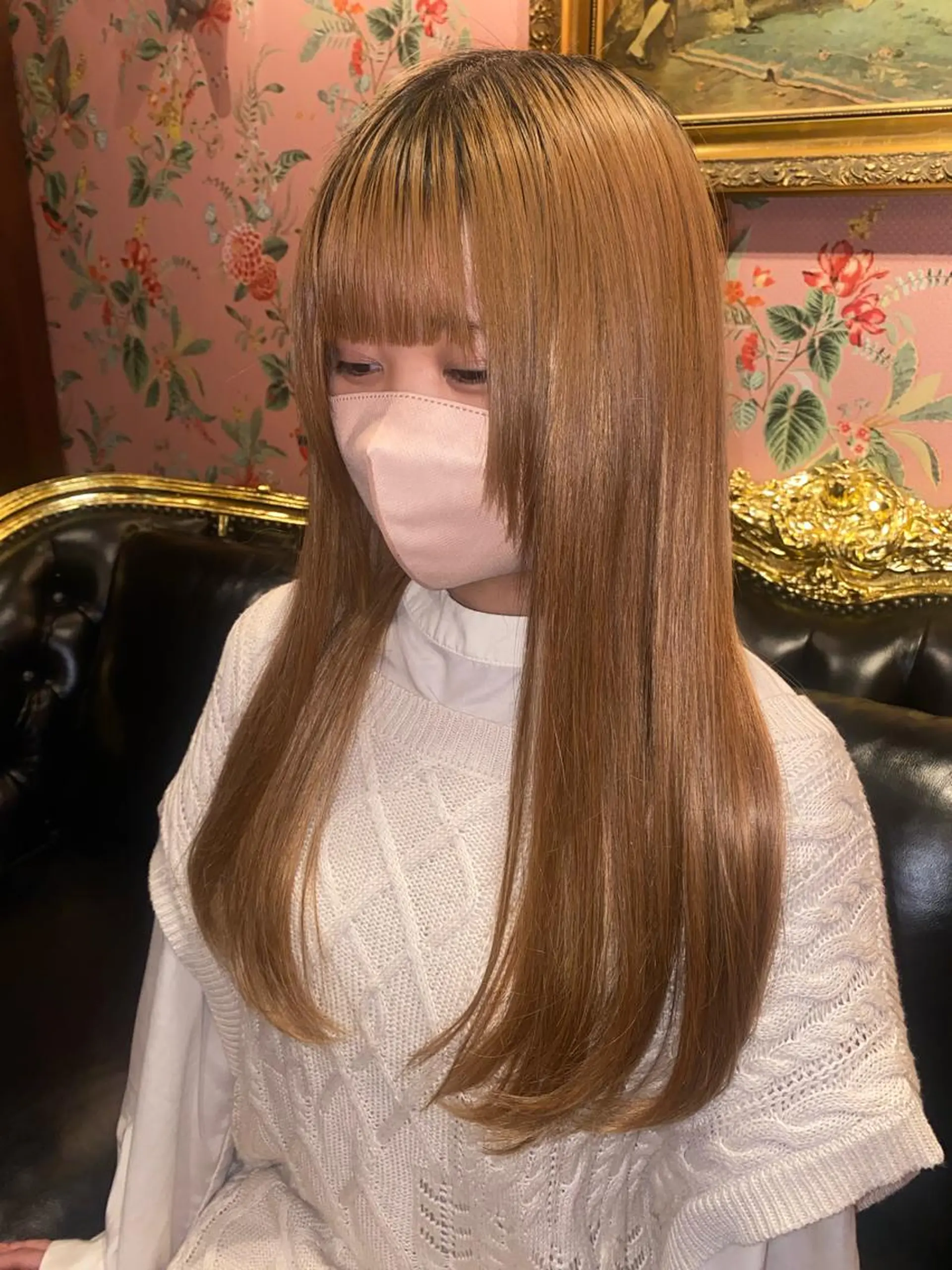 ロング ボブ ロング Re:ICE所属・はな / Re:ICEのヘアスタイル