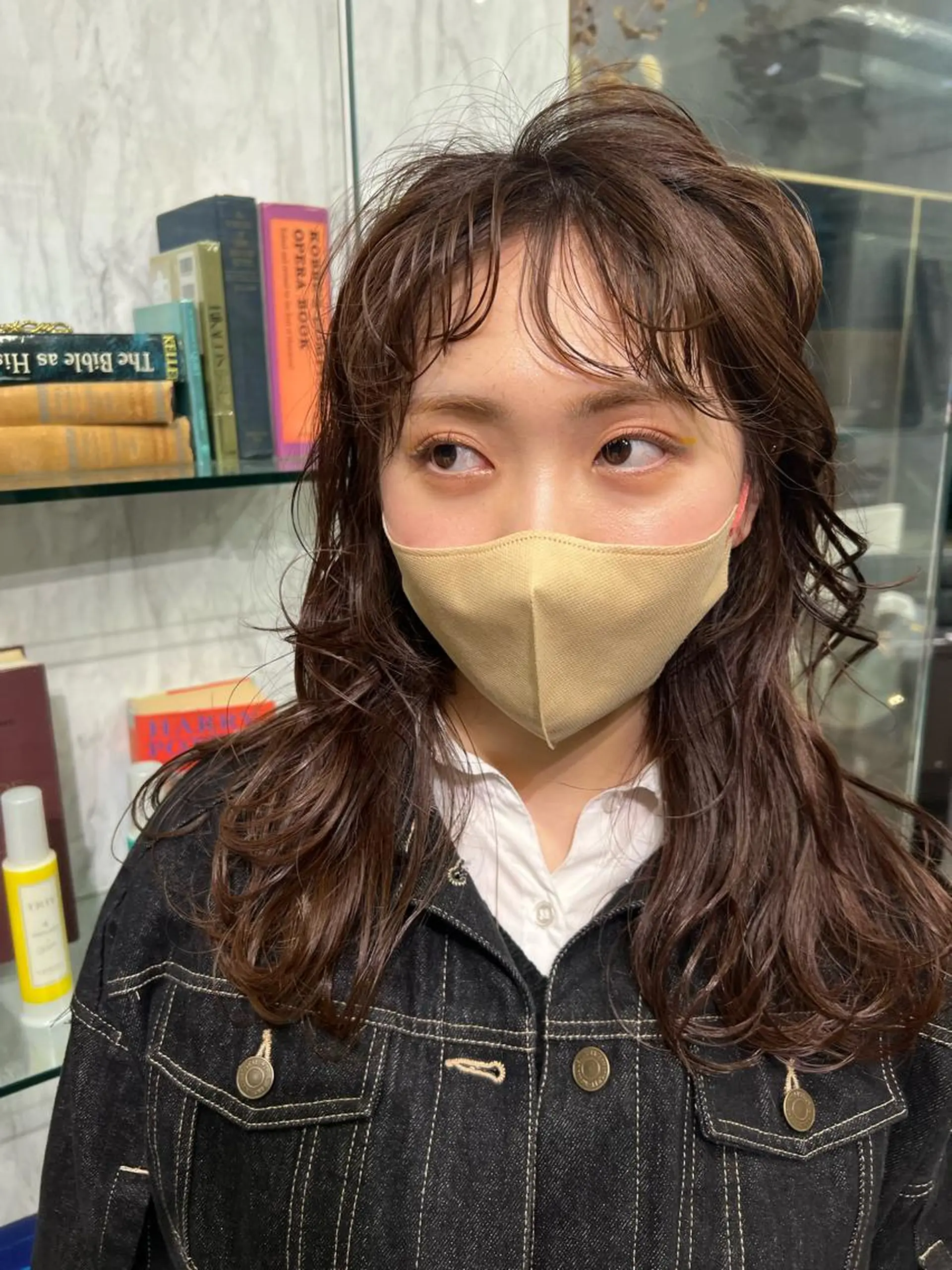 ロング パーマ パーマ ROBBY所属・松井美樹/似合わせ ガーリー・韓国のヘアスタイル