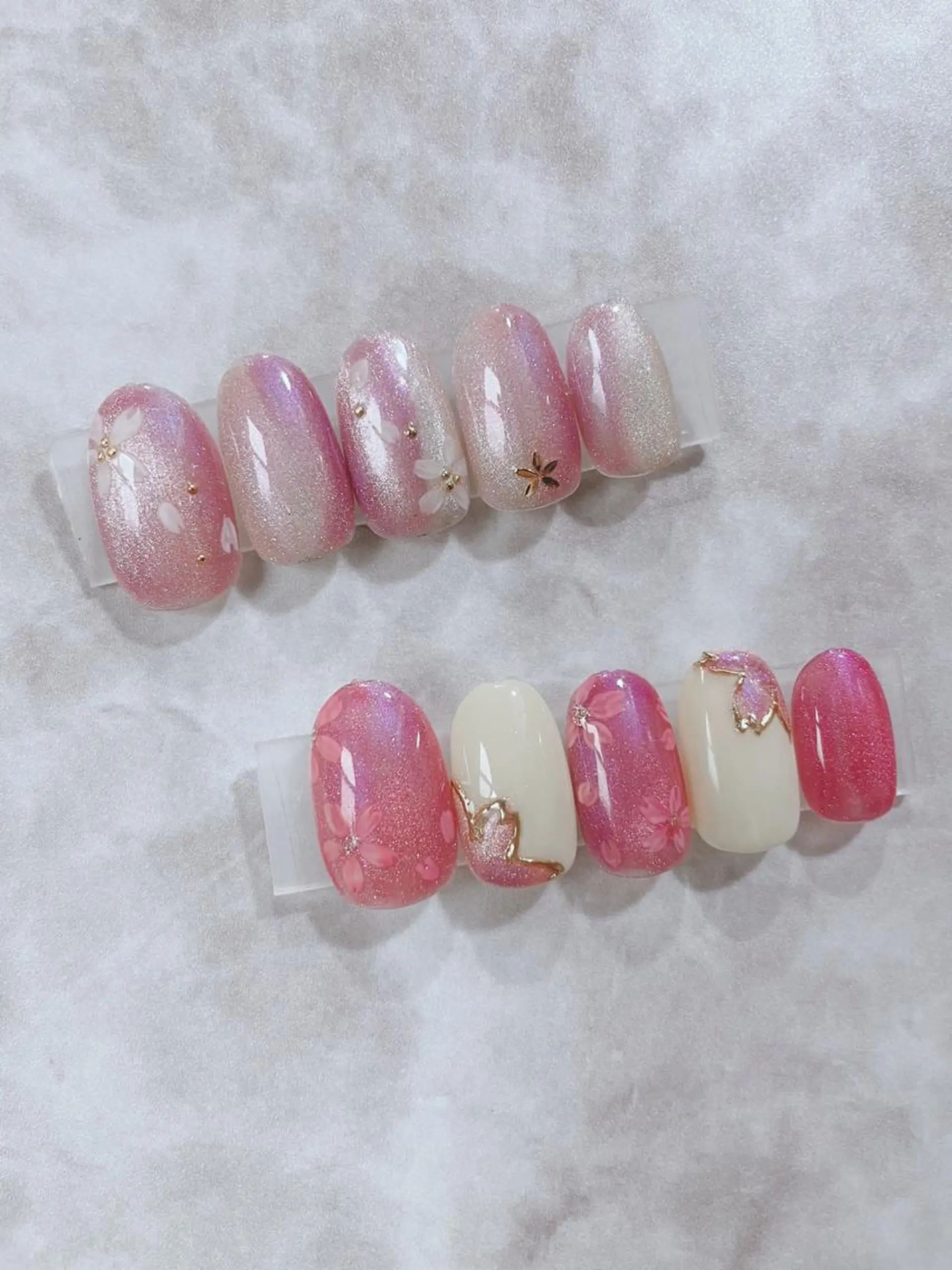 ネイル 桜ネイル 春ネイル Nail salon JASMINEのネイルデザイン