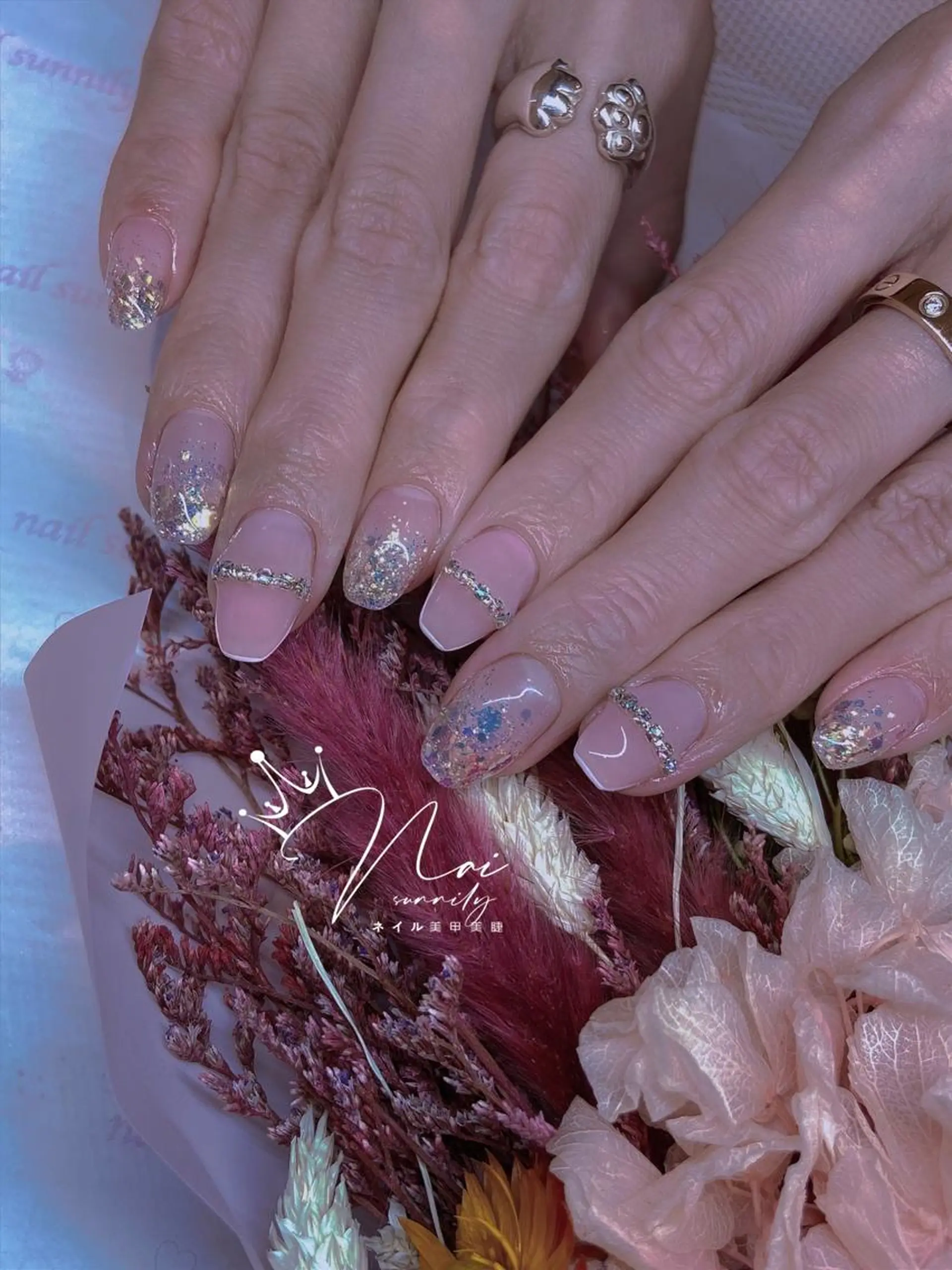 ネイル 長さだし専門店 M2　rikaのネイルデザイン