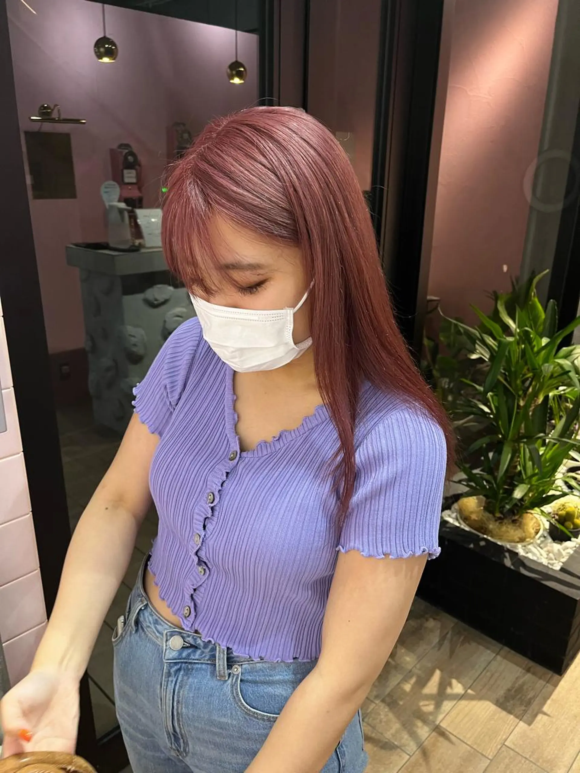 カラー バレイヤージュ ブリーチ デザインカラー ハイライトカラー インナーカラー 艶感透明感カラー🤍 hinaのヘアスタイル