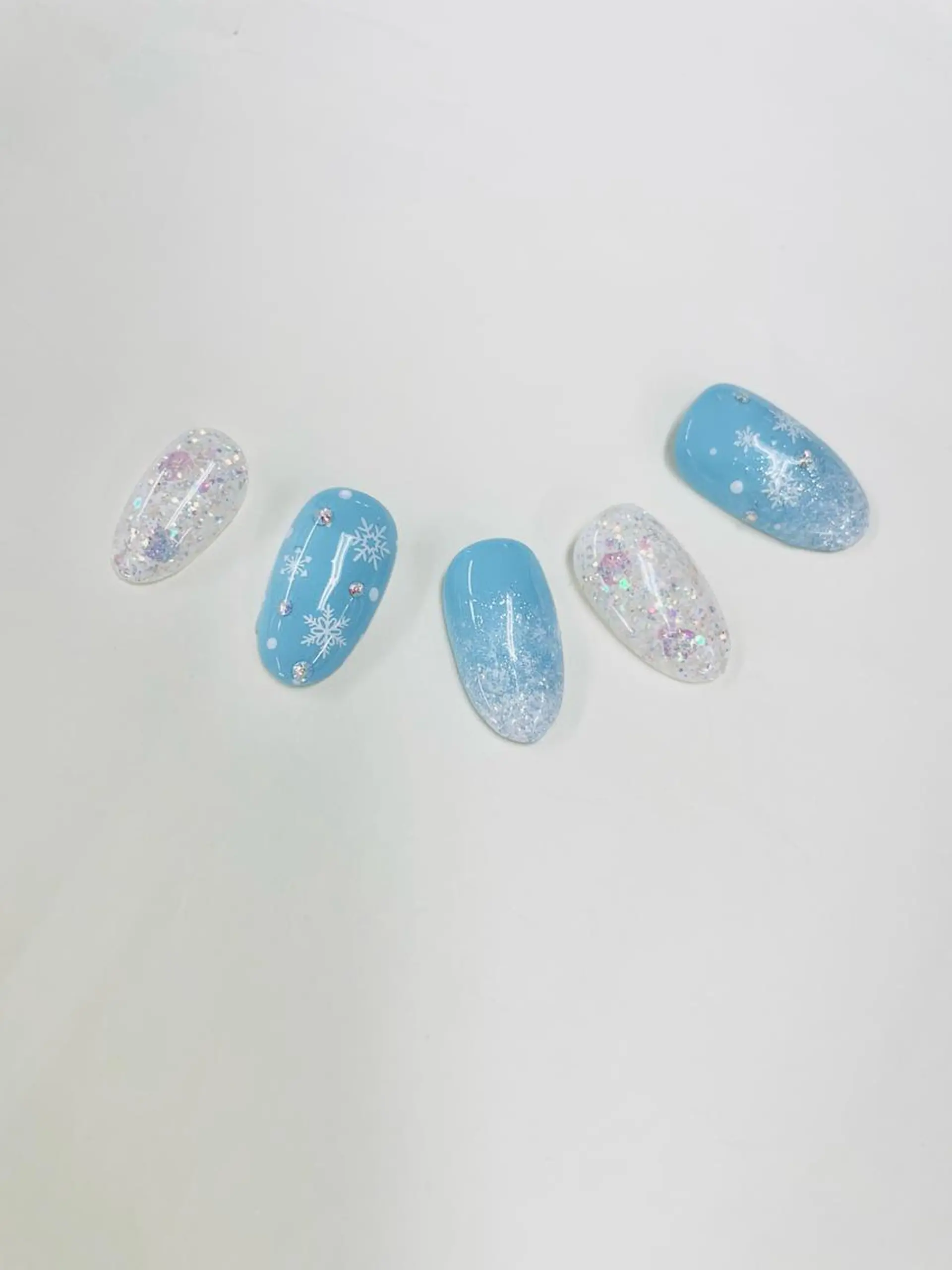 ネイル ブルー FASTNAIL PLUS 新宿店のネイルデザイン