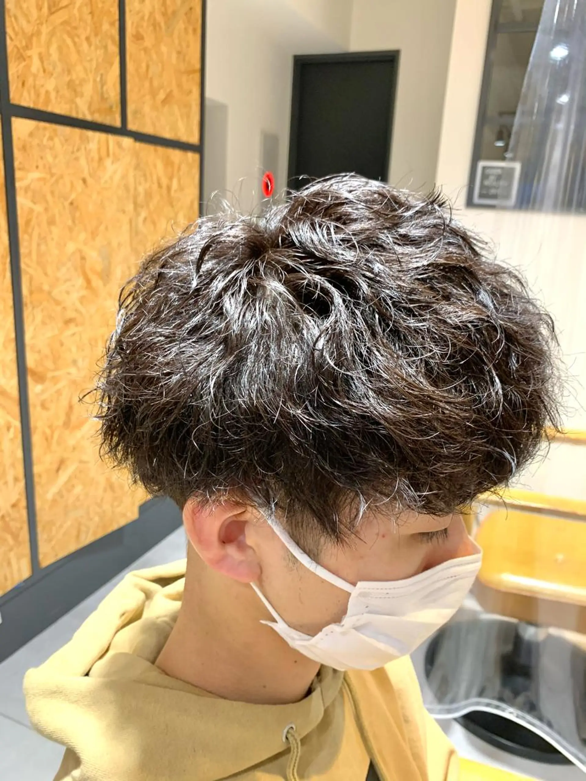 パーマ メンズ メンズパーマ メンズツイストパーマ ツイストパーマ 森川 力のヘアスタイル