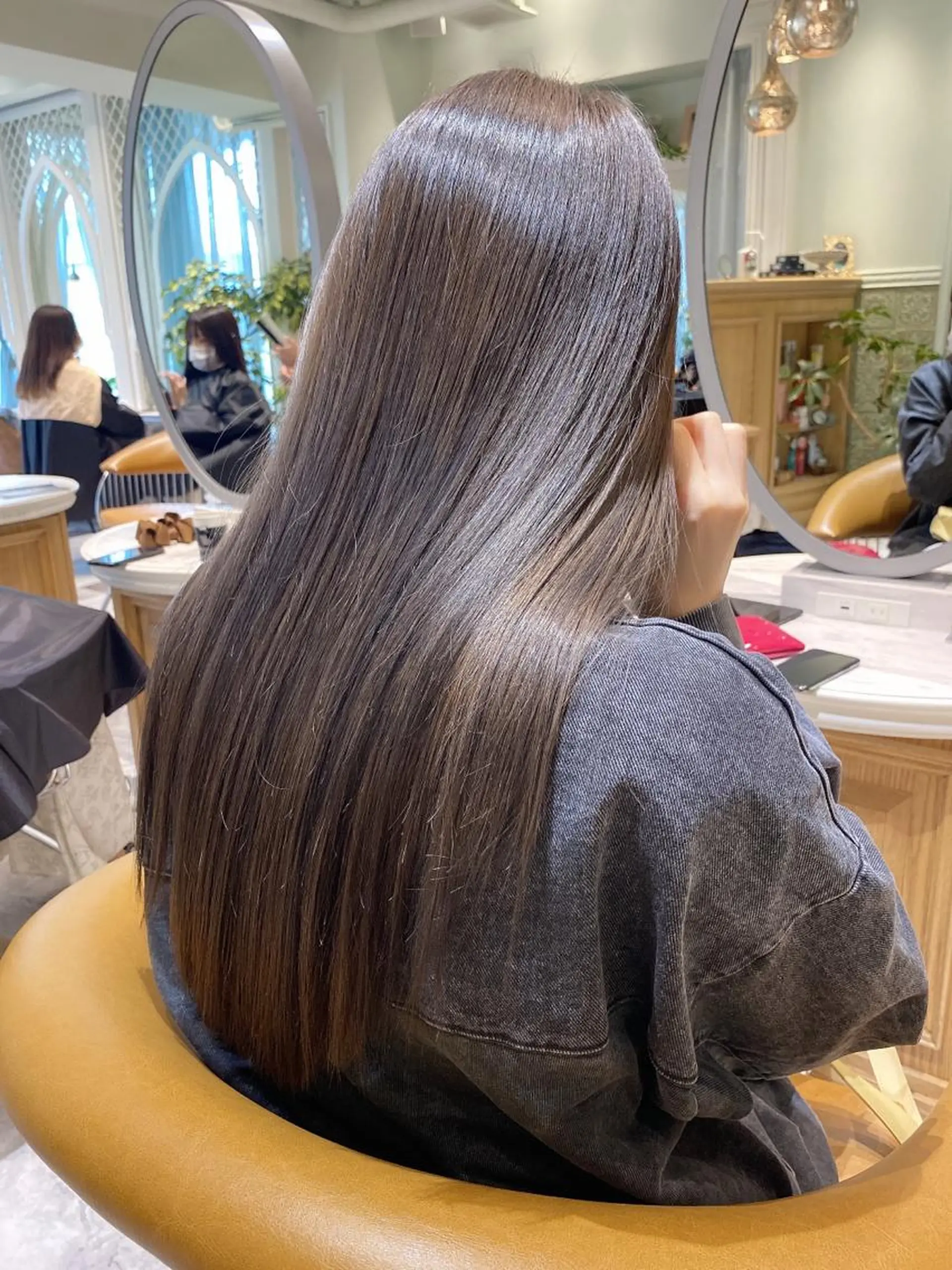 ロング カット トリートメント レイヤーカット/ 顔周り 五島巨幹のヘアスタイル