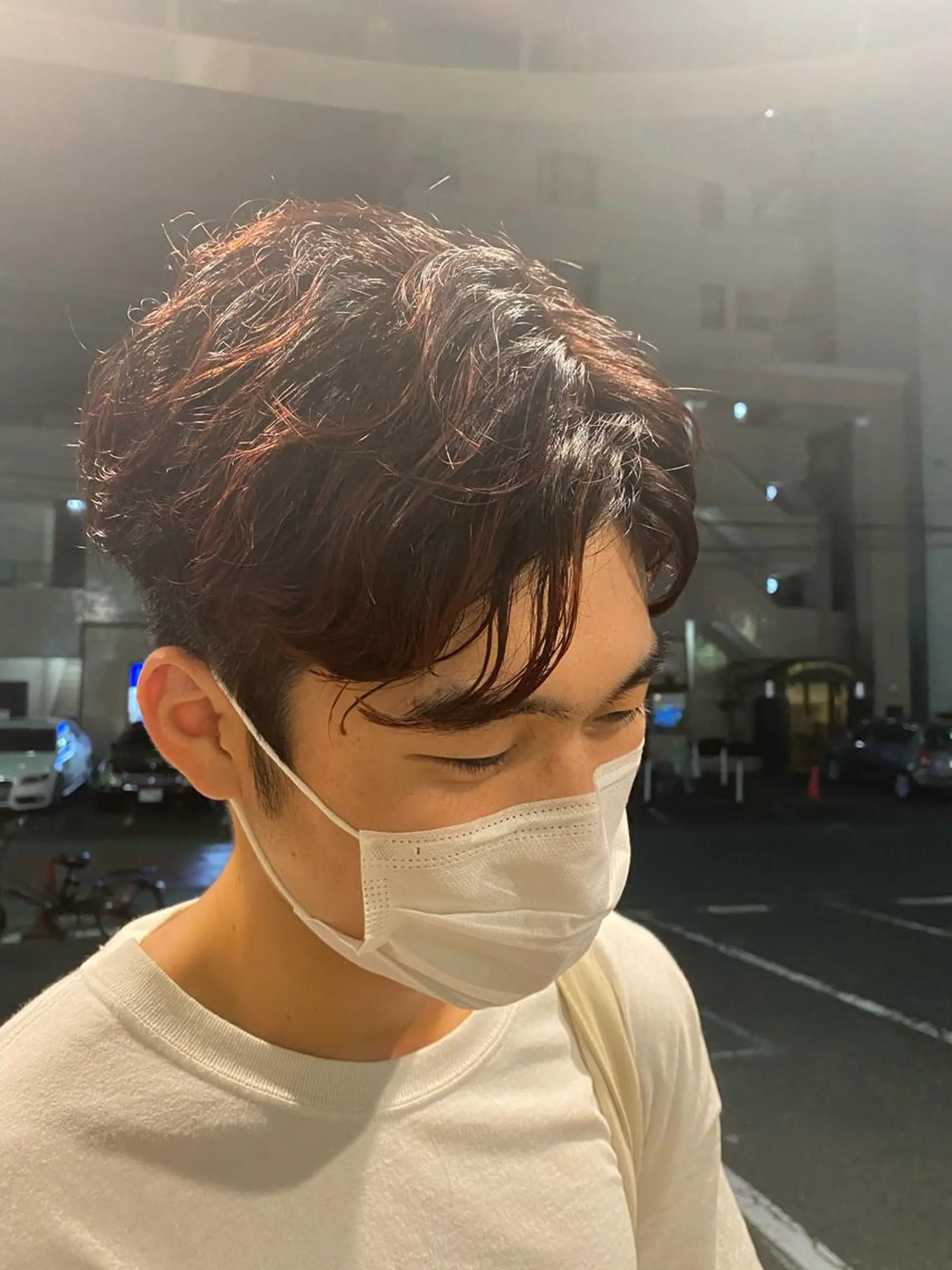 メンズ ブリーチなしWカラー 🎀韓国ヘア/amiのヘアスタイル