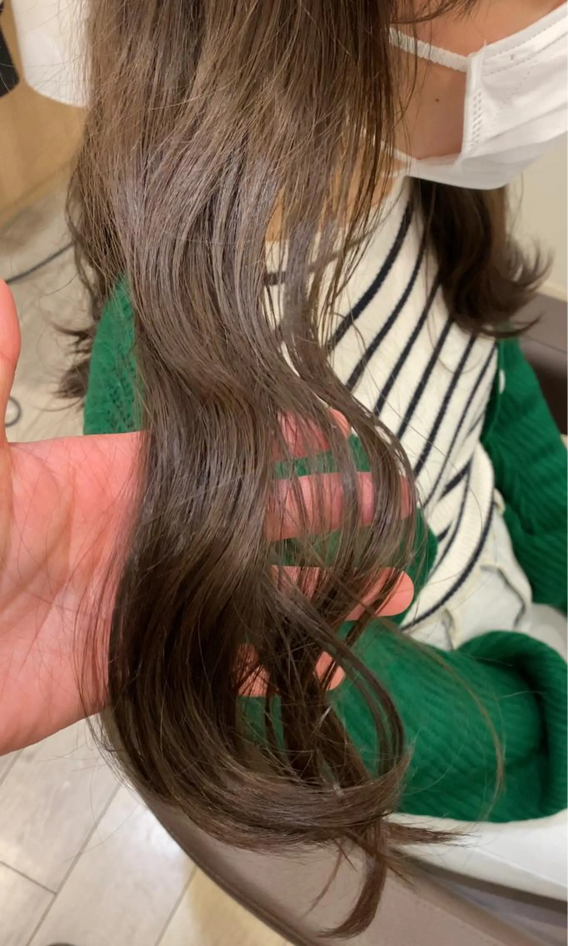 ロング カラー 坂上 立のヘアスタイル