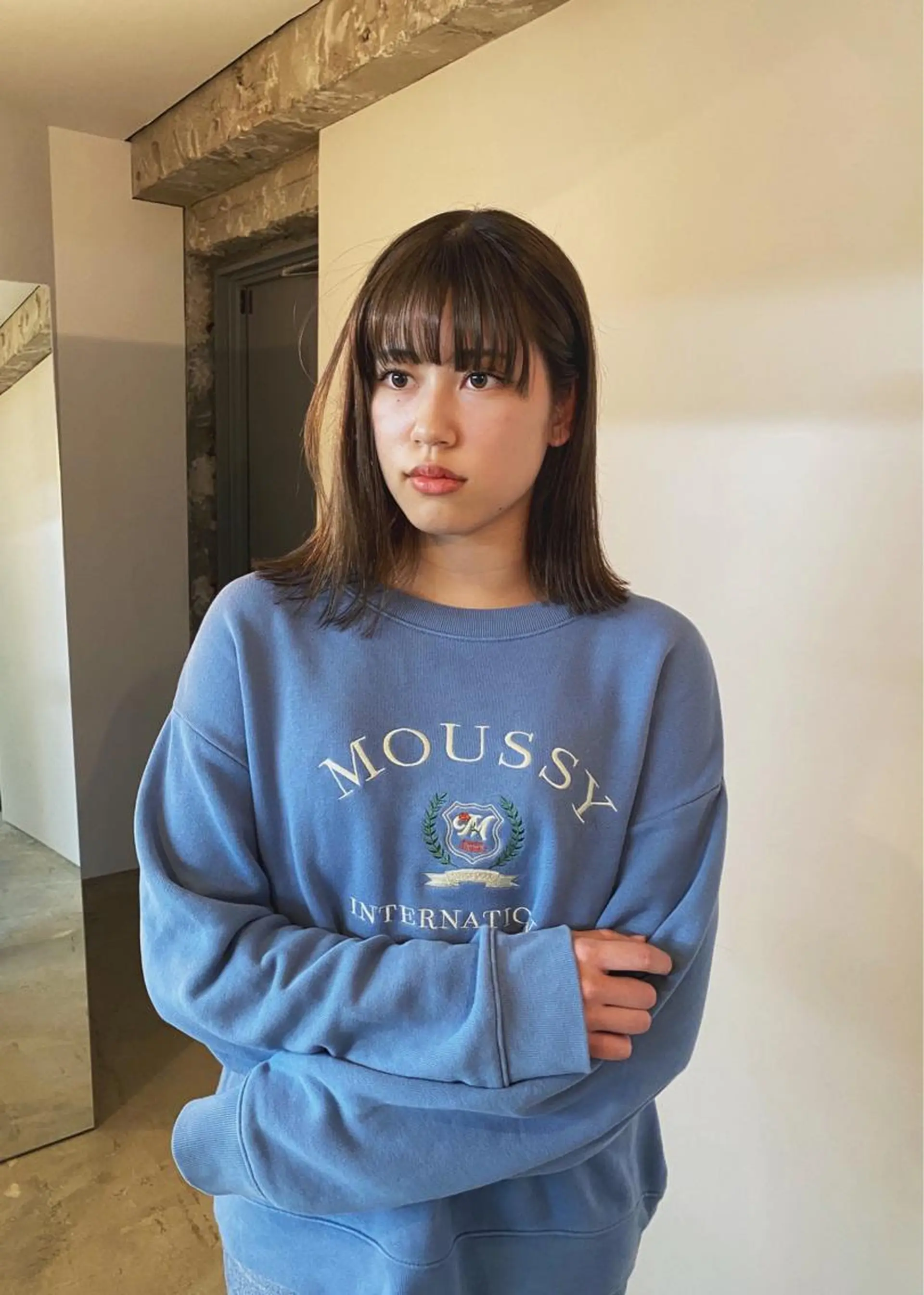 ミディアム カット ヘアカラー GATTACA所属・KEI gattacaのヘアスタイル