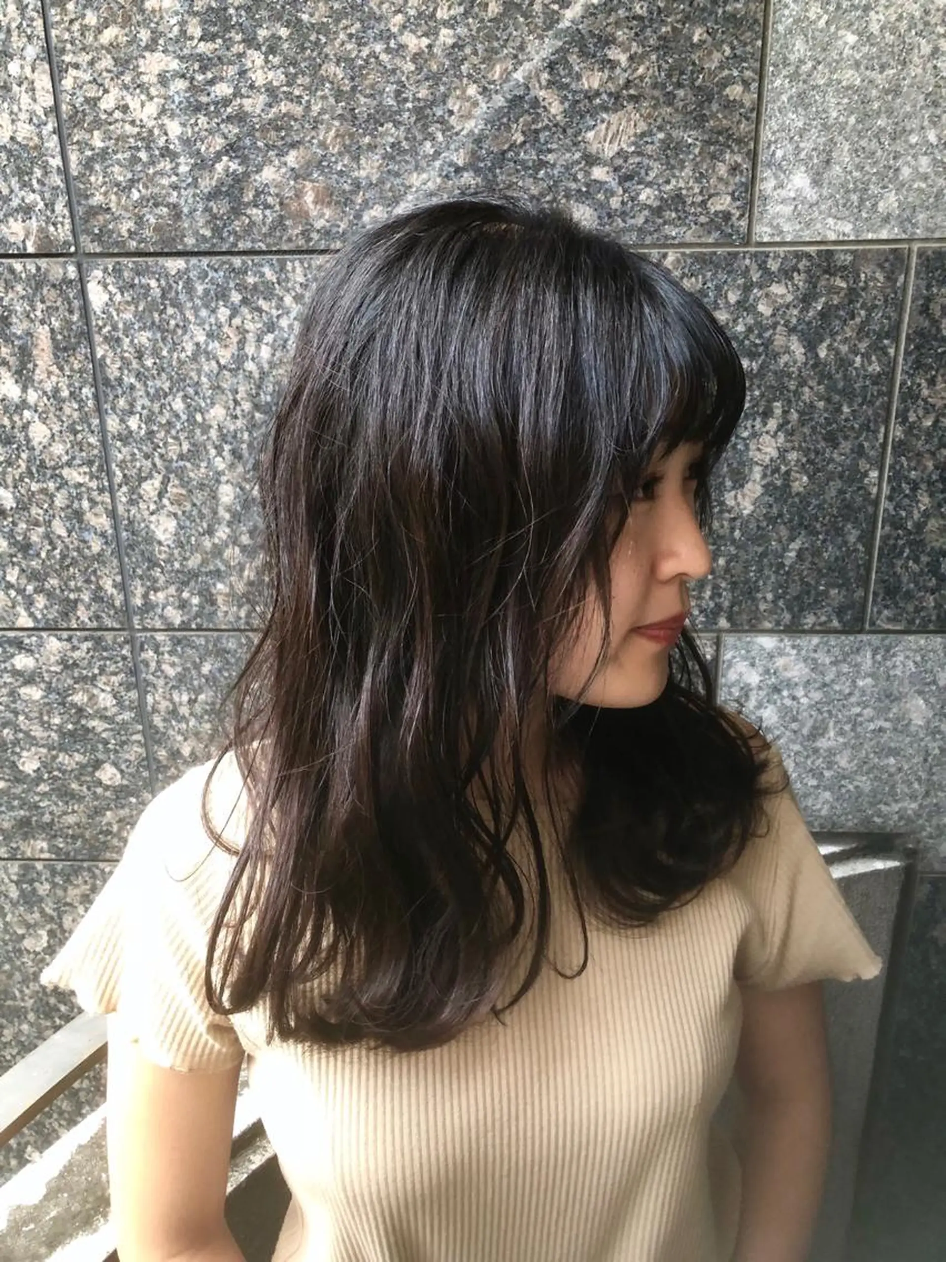 セミロング color & care  Lita所属・カラーアンドケアリタ kitamuuuのヘアスタイル