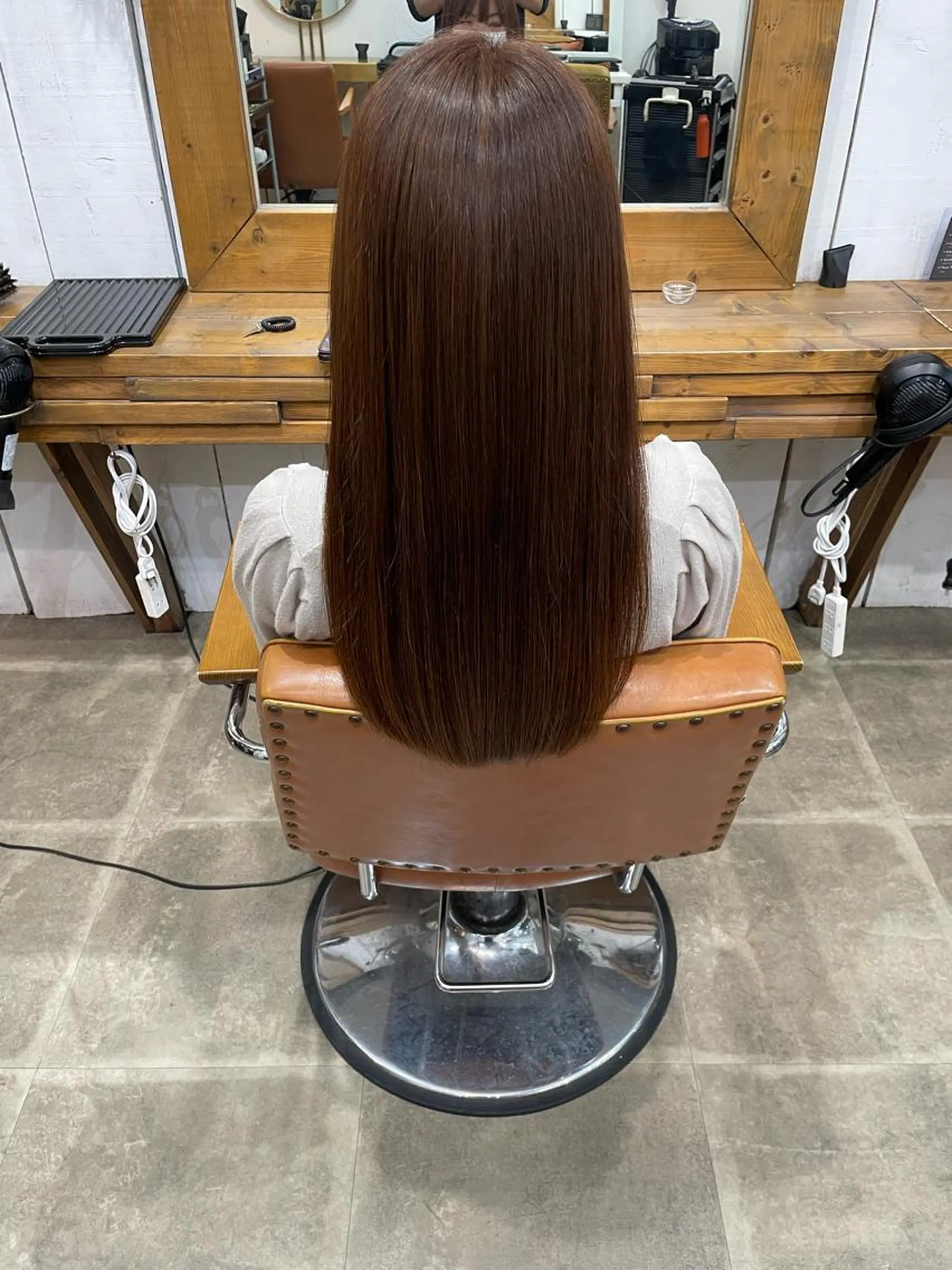 ロング 松田 恋のヘアスタイル