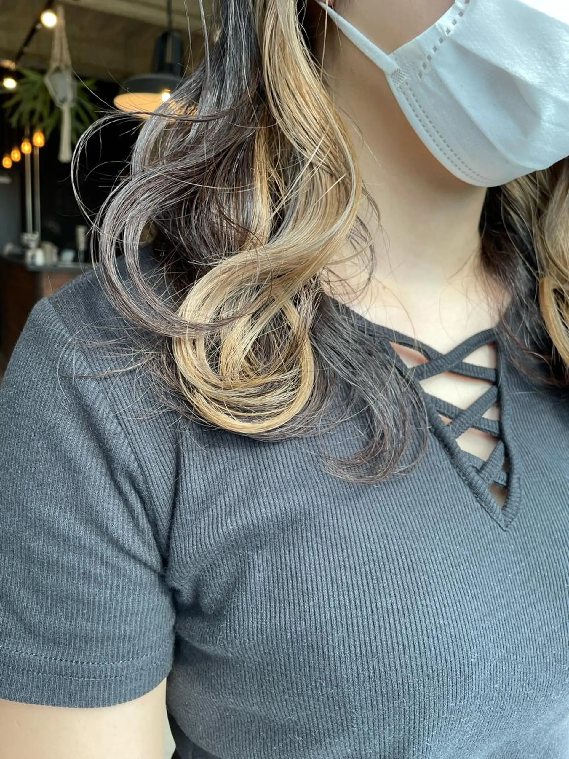 セミロング カラー tablier所属・北名古屋 /美容院カフェのヘアスタイル