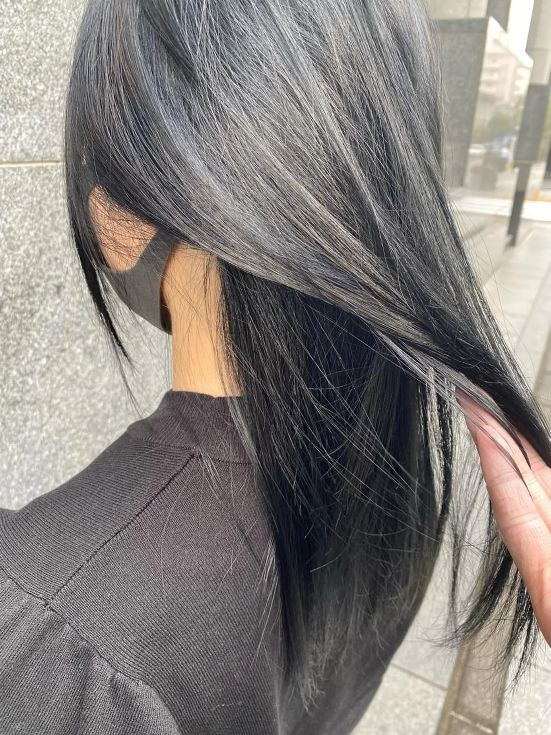 ロング garage.所属・吉田 慎冴/メンズパーマのヘアスタイル