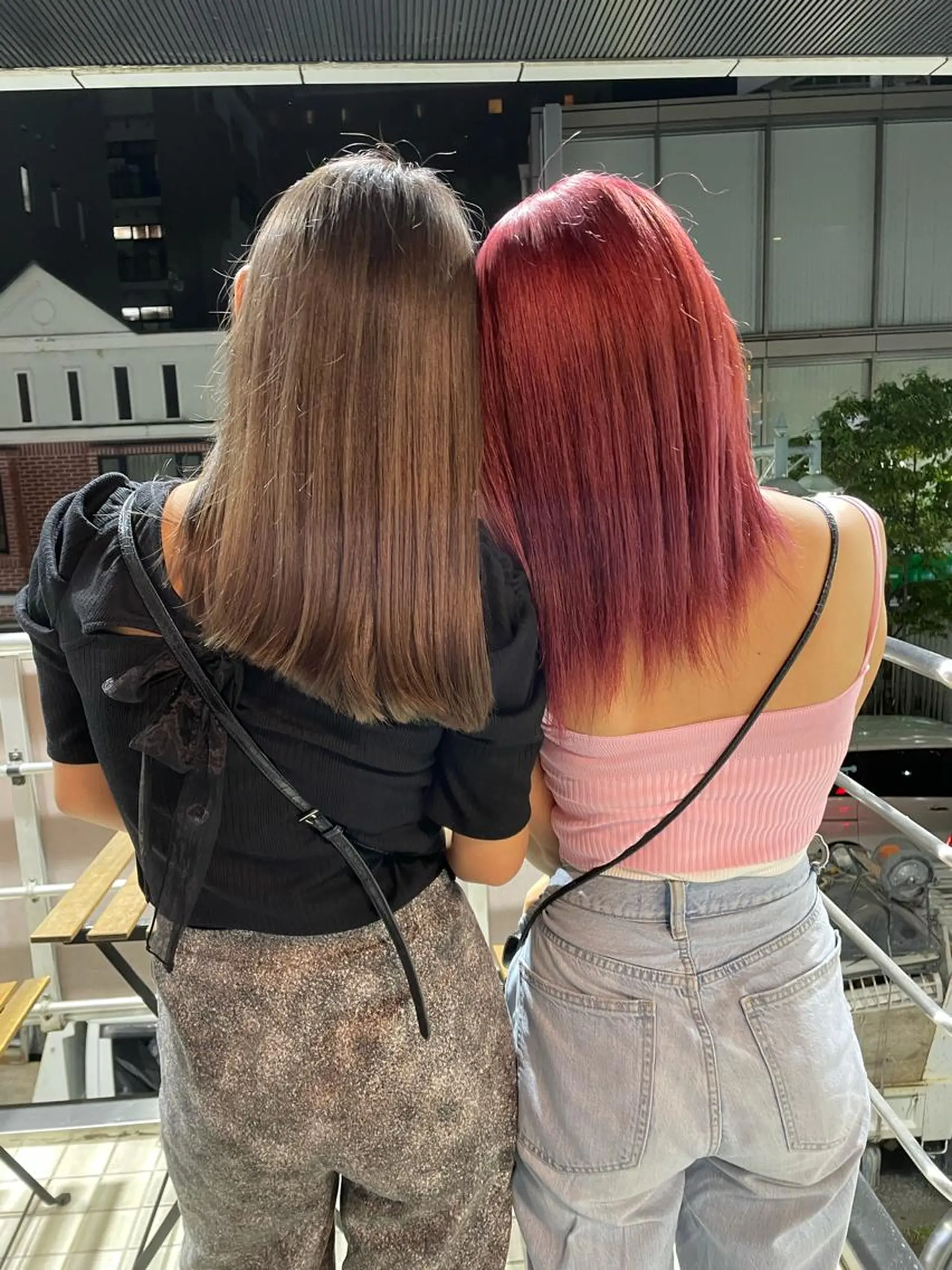 カラー ブリーチ ハイトーンカラー ピンクカラー ヘアカラー メンズ/艶髪/カラー サクラ🌸のヘアスタイル