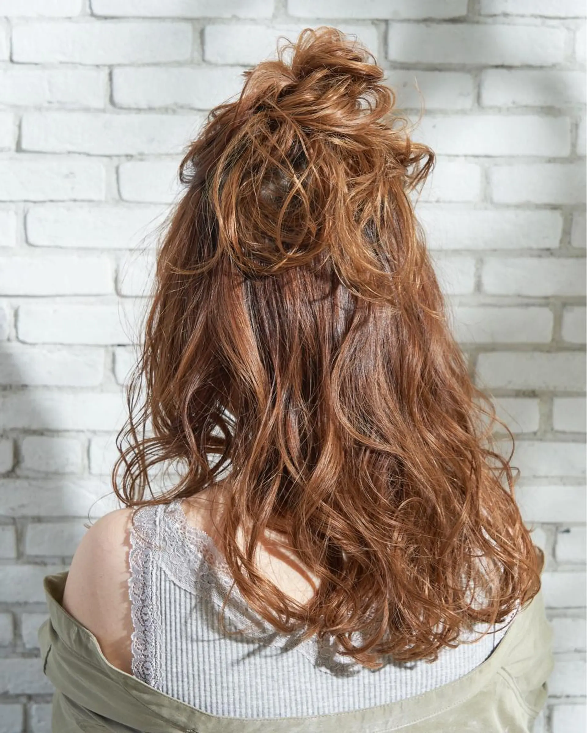 ロング カラー ヘアアレンジ 髪質改善/縮毛/新宿 🫧SUZUKA🫧のヘアスタイル