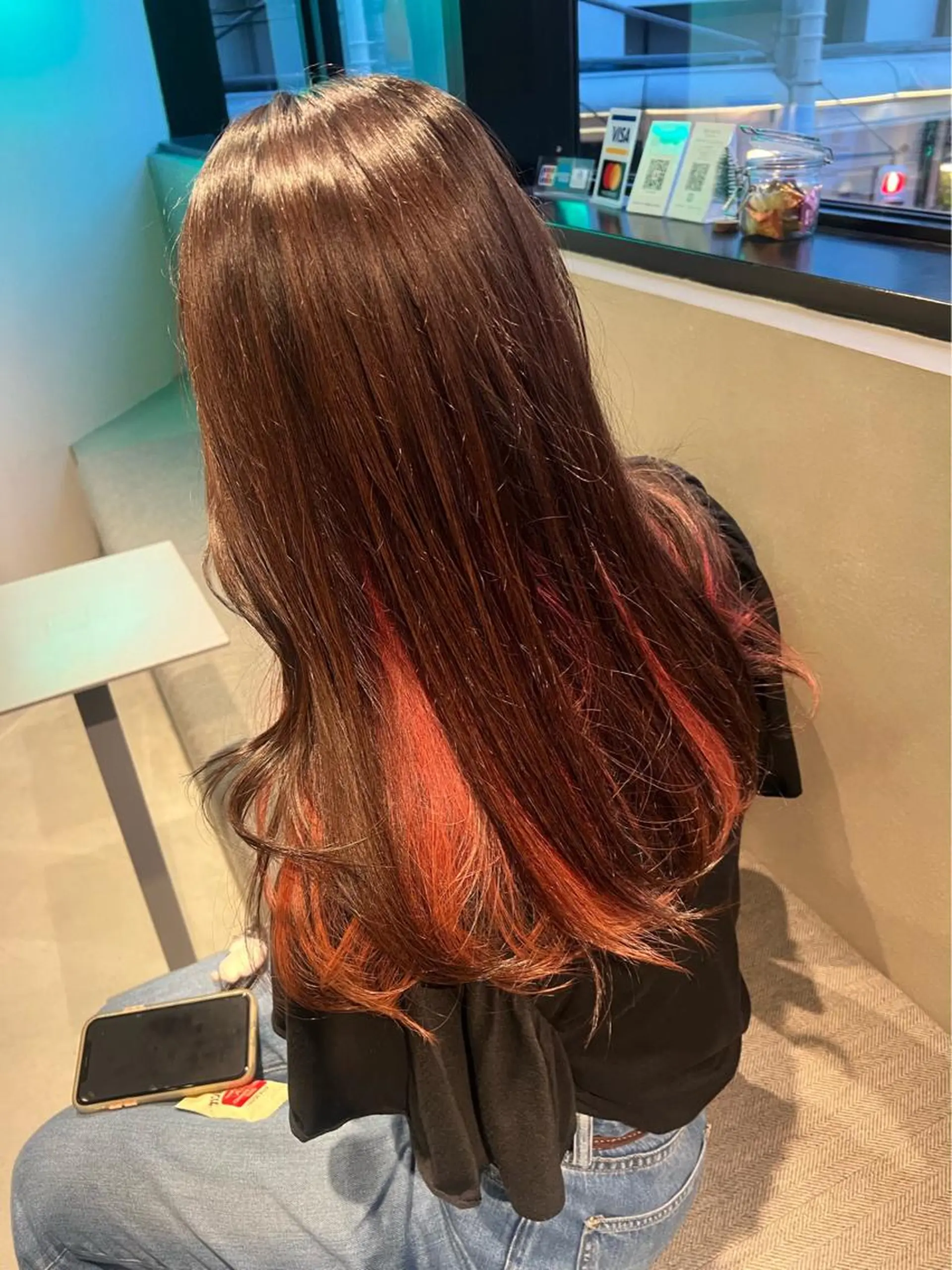 ロング カラー ロカリタ 河原町三条所属・🌐👽フクイ キララ🌎💎のヘアスタイル