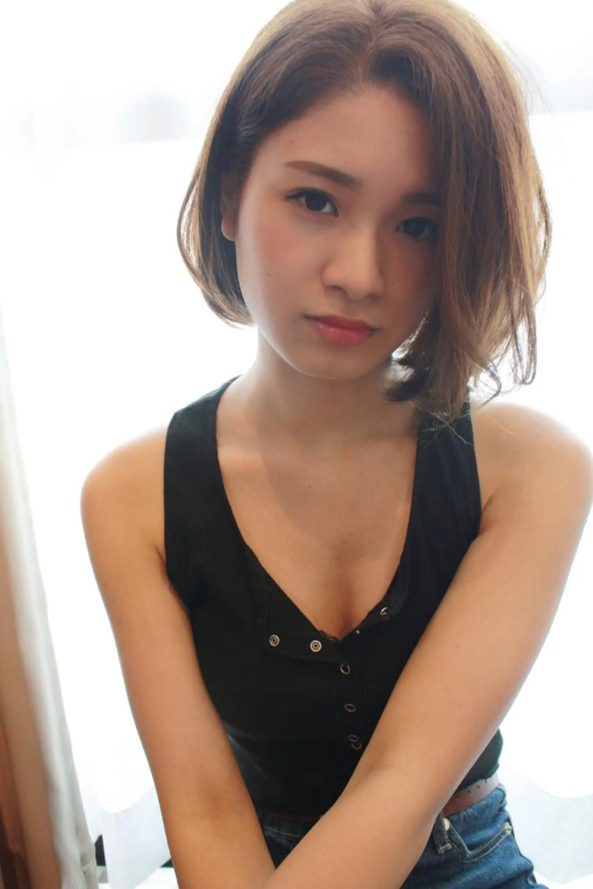 ショート カラー パーマ ヘアアレンジ ネイル ブリーチ イルミナカラー ボブ 髪質改善 長めボブ 美容室tuuli 大名店所属・tuuli トゥーリのヘアスタイル